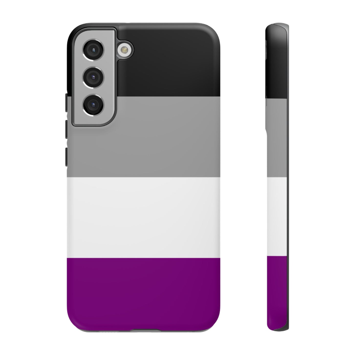 Asexual Pride Samsung Phone Case – LGBTQ Flag Protective Cover for Galaxy S21 S22 S23 S24 S25