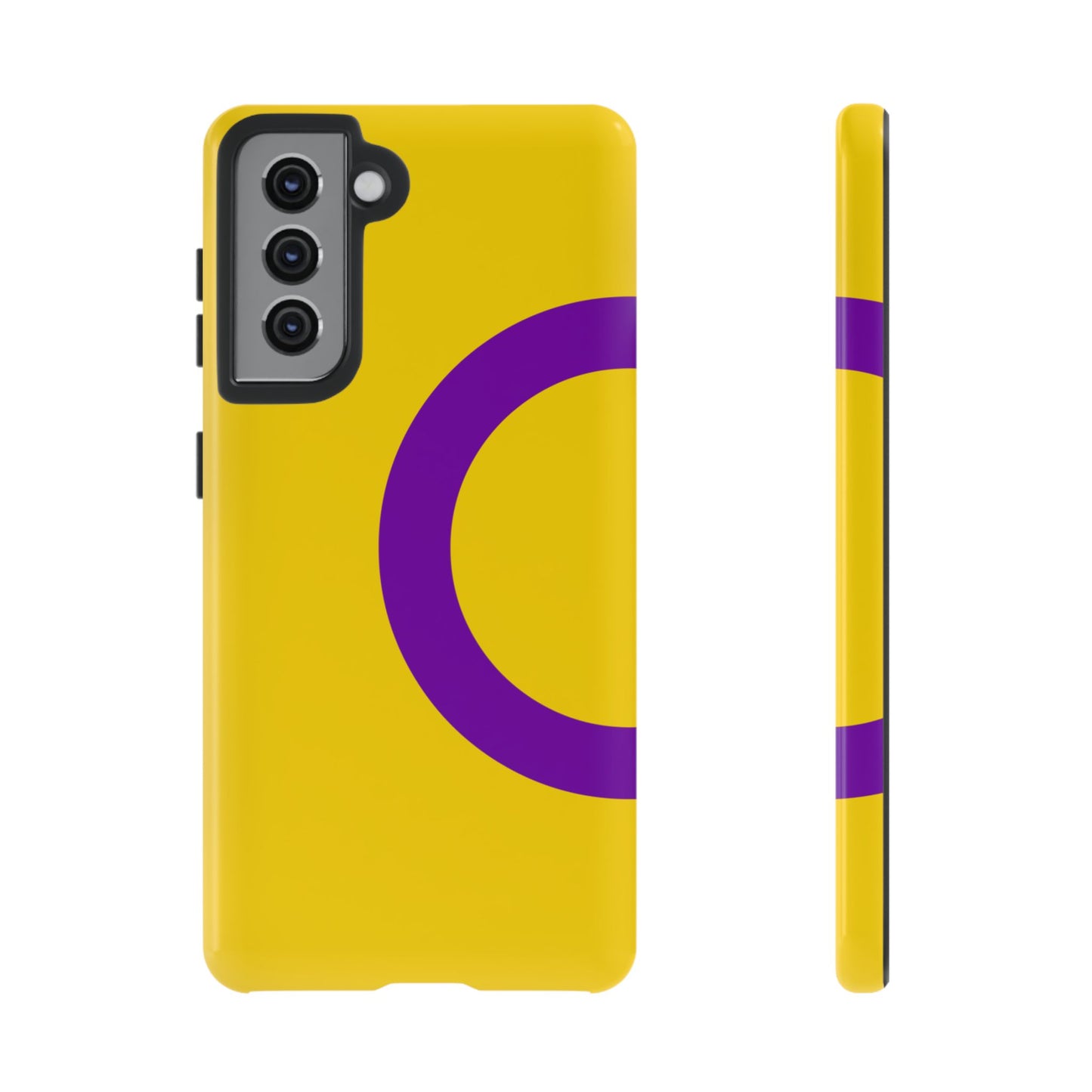 Intersex Pride Samsung Phone Case – LGBTQ Flag Protective Cover for Galaxy S21 S22 S23 S24 S25