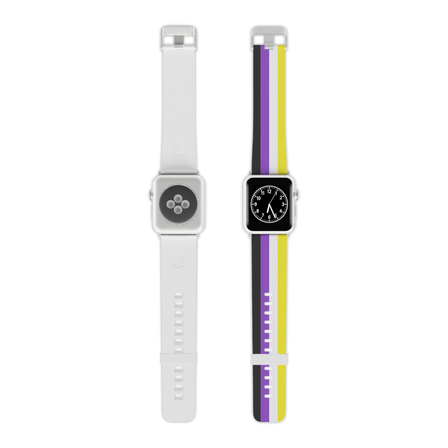 Non Binary Pride Apple Watch Band – LGBTQ Silicone Strap