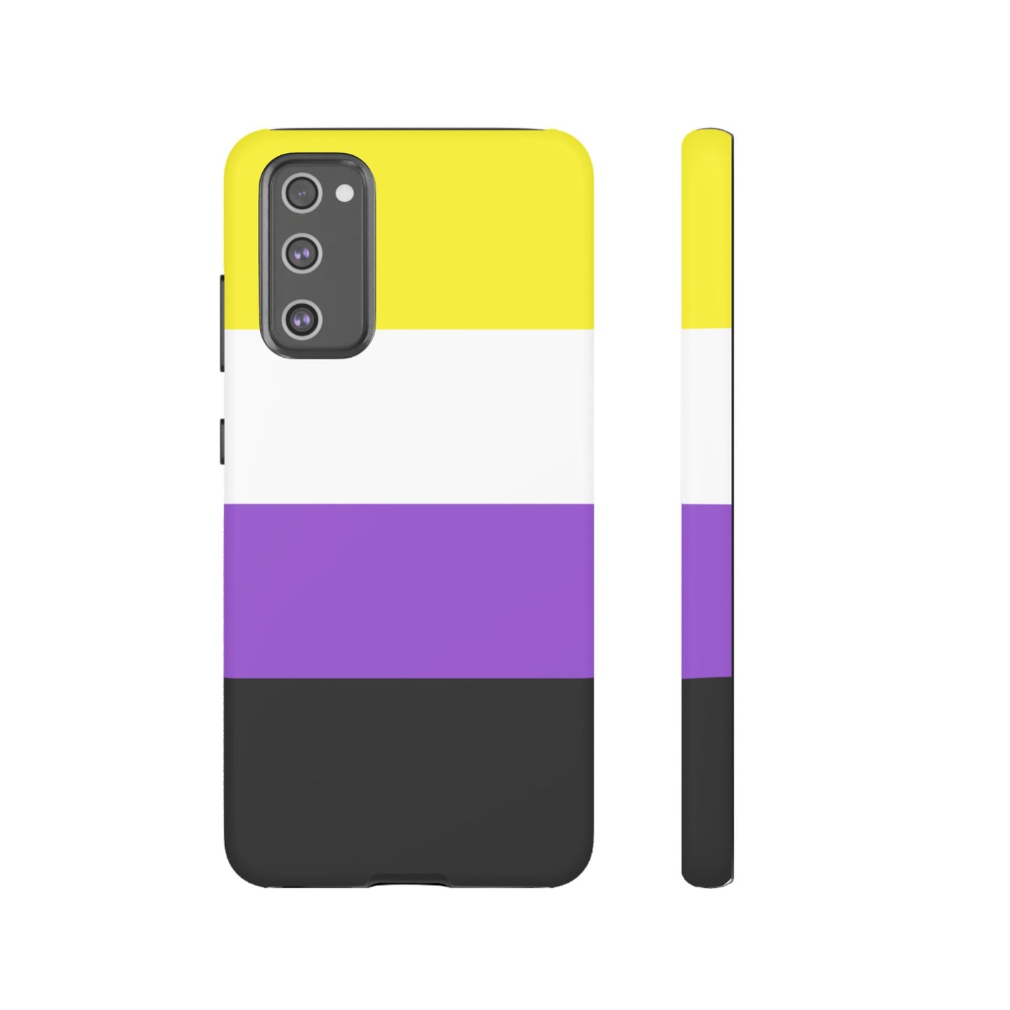 Nonbinary Pride Samsung Phone Case – LGBTQ Flag Protective Cover for Galaxy S21 S22 S23 S24 S25