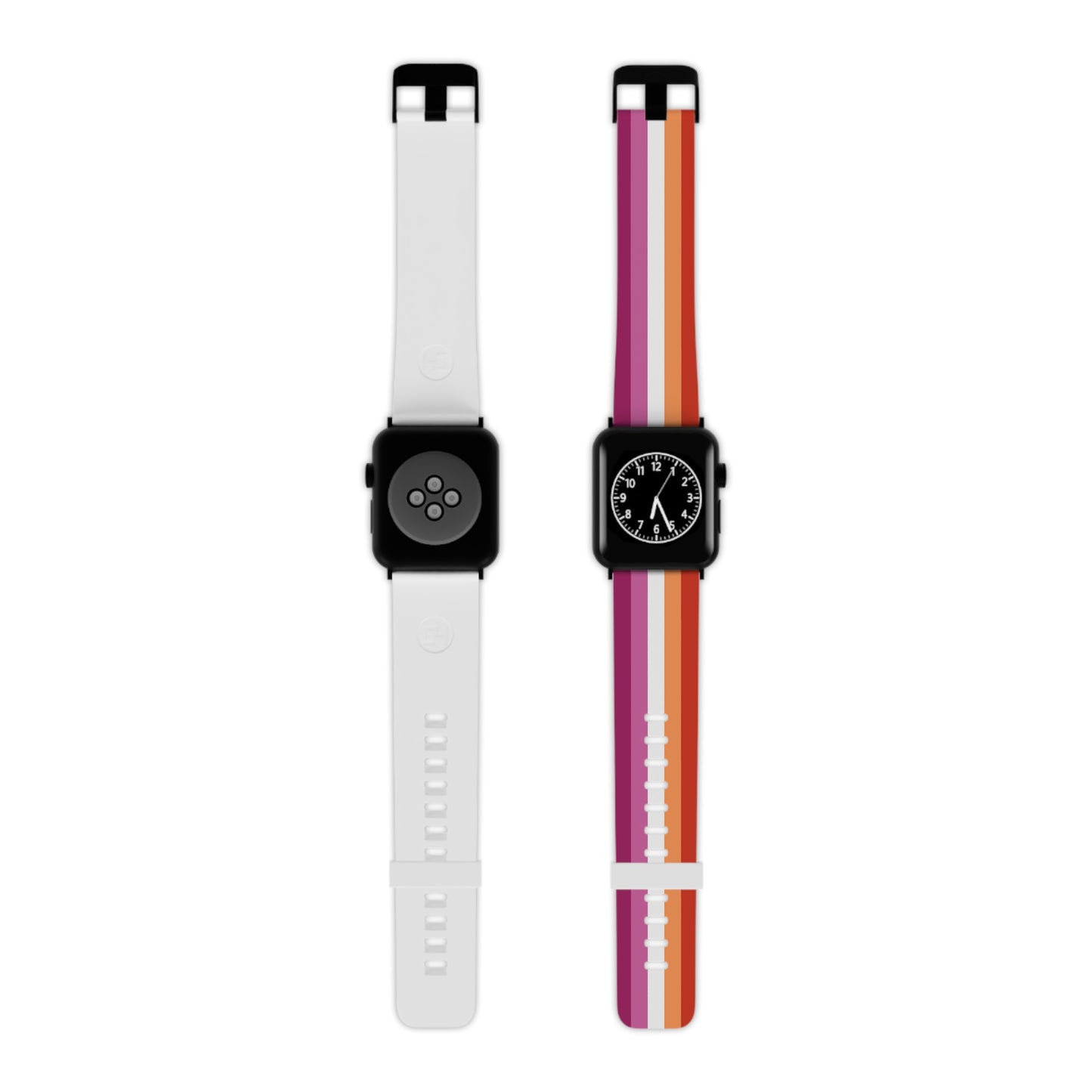 Lesbian Pride Apple Watch Band – LGBTQ Silicone Strap