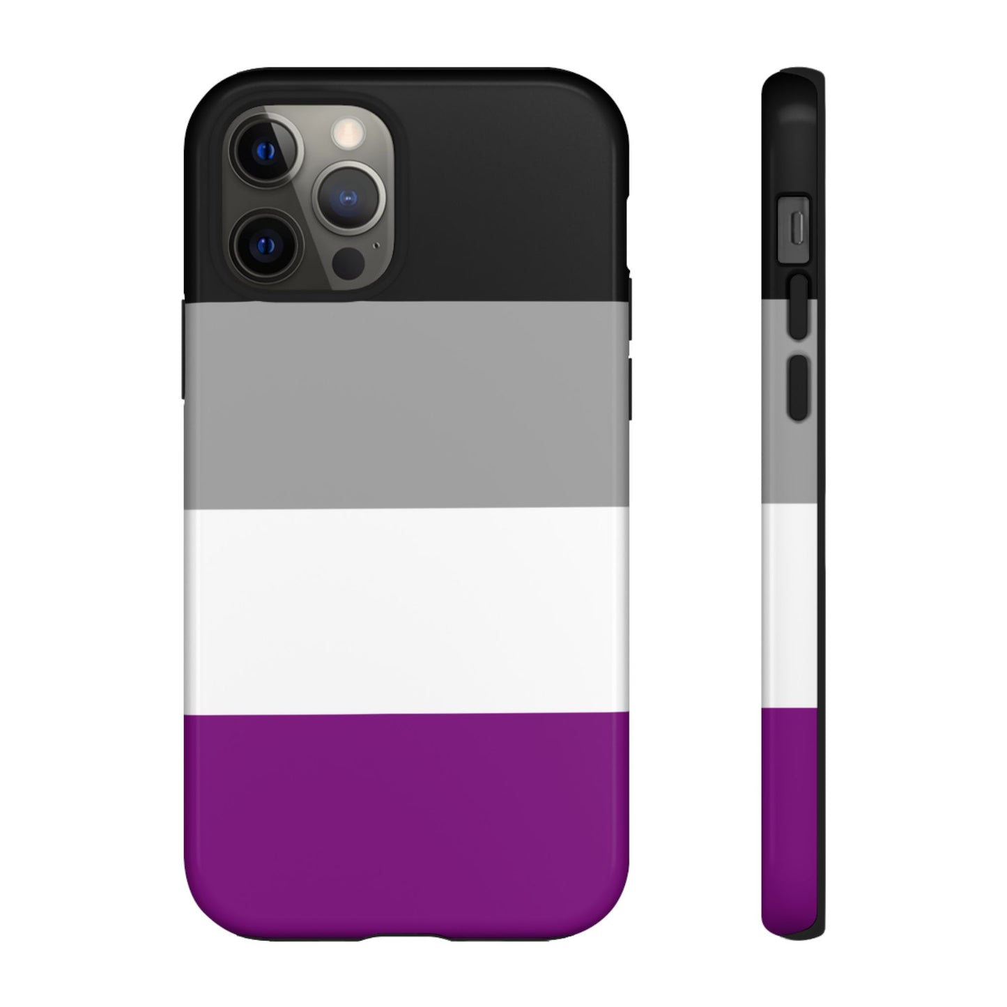 Asexual Pride iPhone Case – LGBTQ Flag Protective Cover for iPhone 11 12 13 14 15 16 17