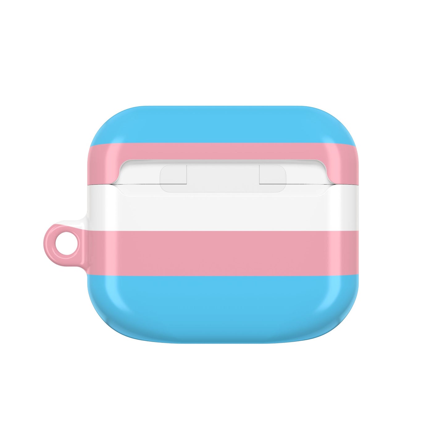 Transgender Pride Flag AirPods Case Cover | LGBTQ AirPods Case for AirPods Pro & Gen 1–4