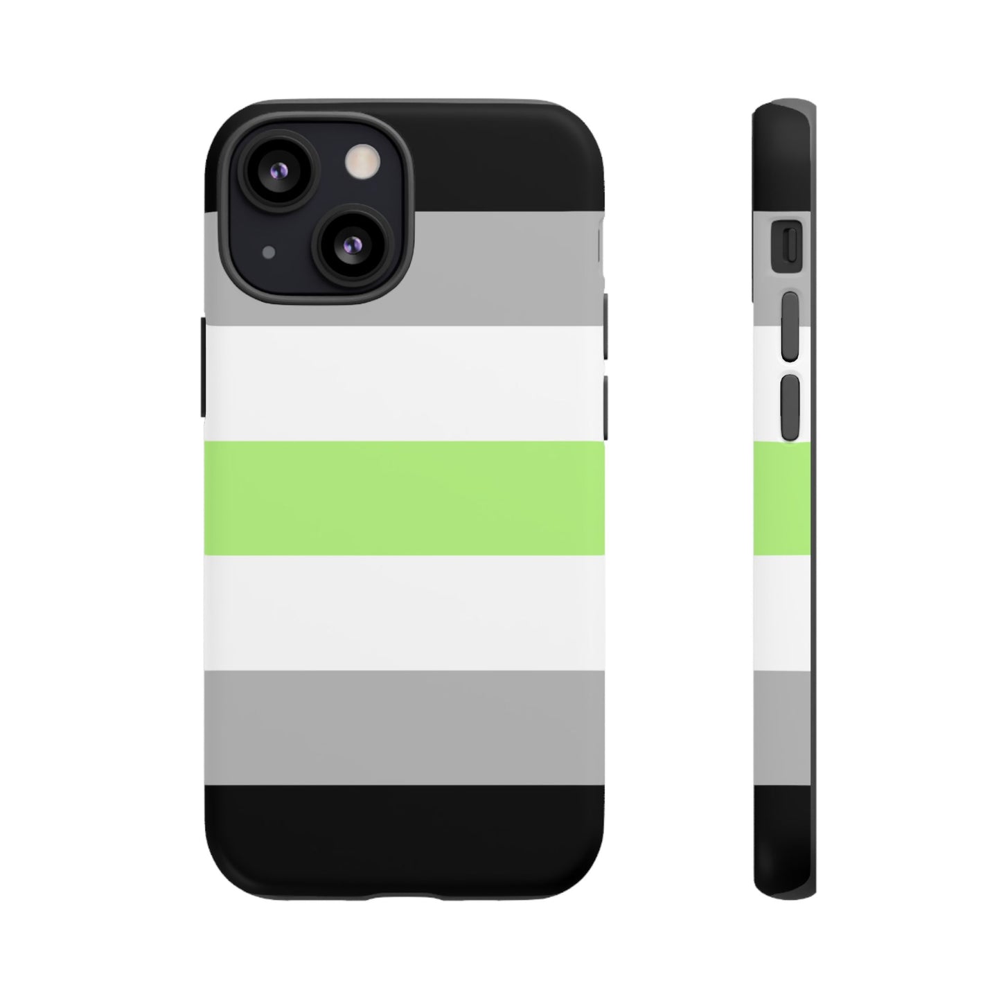 Agender Pride iPhone Case – LGBTQ Flag Protective Cover for iPhone 11 12 13 14 15 16 17