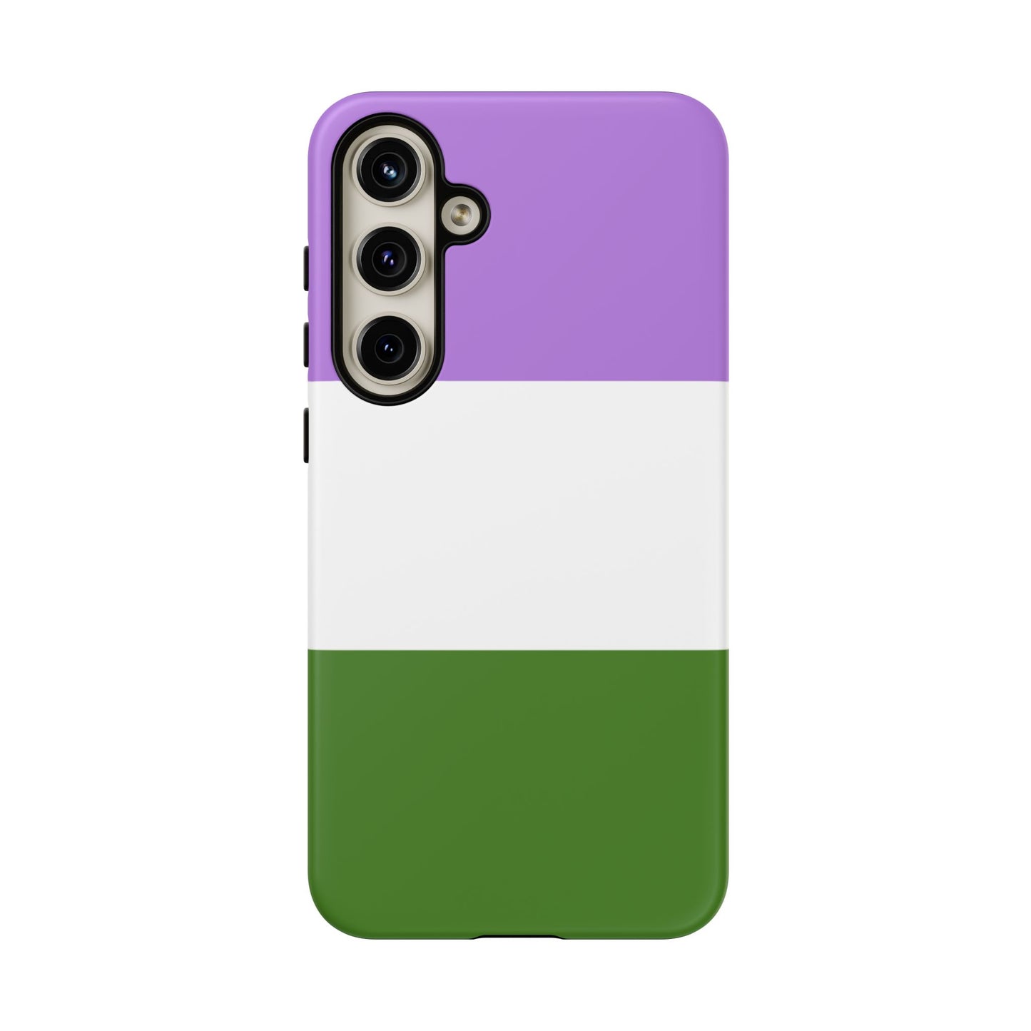 Genderqueer Pride Samsung Phone Case – LGBTQ Flag Protective Cover for Galaxy S21 S22 S23 S24 S25