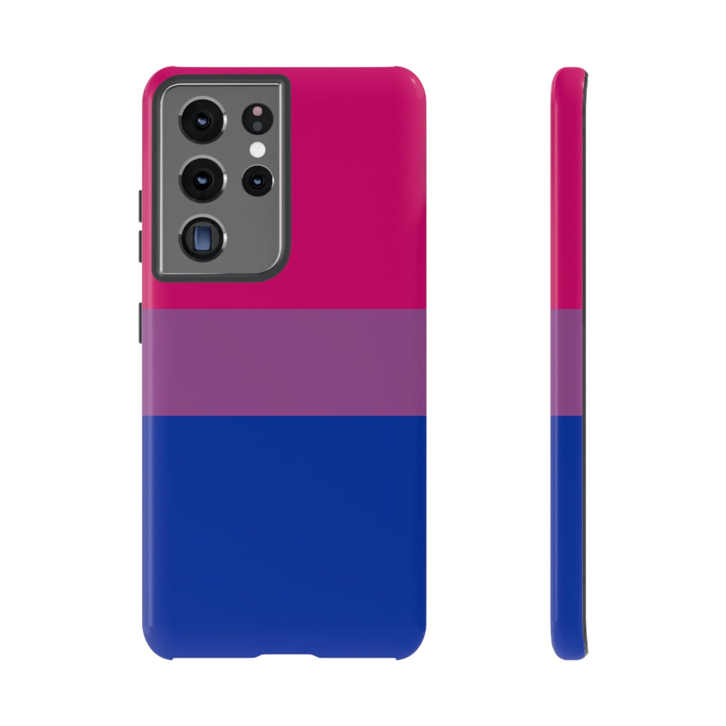 Bisexual Pride Samsung Phone Case – LGBTQ Flag Protective Cover for Galaxy S21 S22 S23 S24 S25