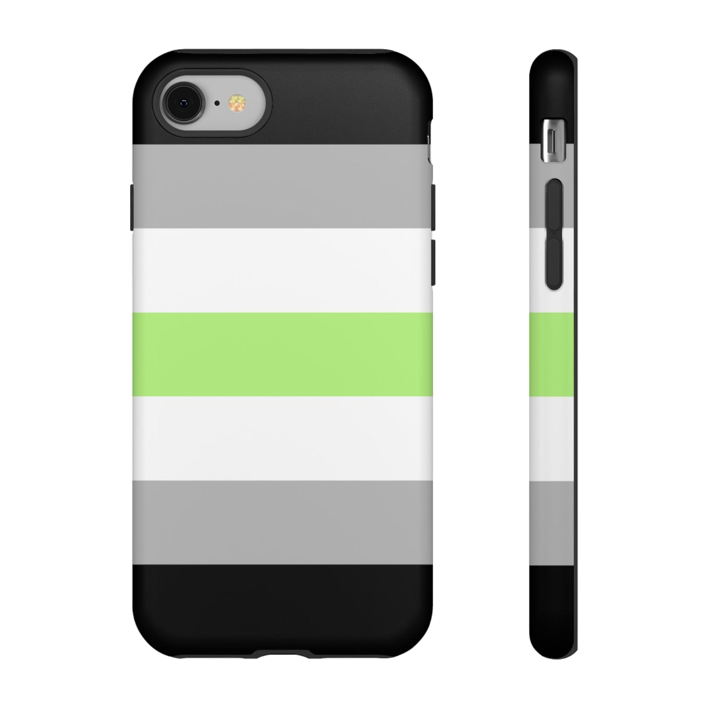 Agender Pride iPhone Case – LGBTQ Flag Protective Cover for iPhone 11 12 13 14 15 16 17