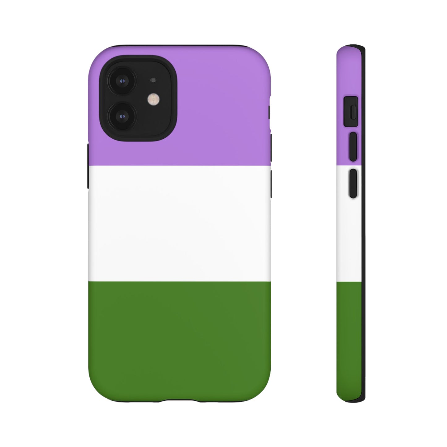 Genderqueer Pride iPhone Case – LGBTQ Flag Protective Cover for iPhone 11 12 13 14 15 16 17