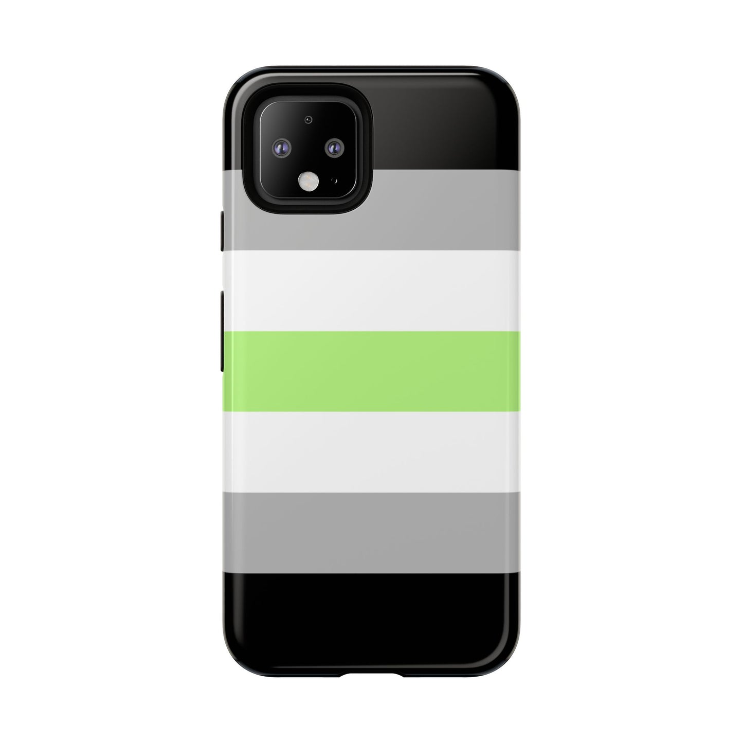 Agender Pride Google Pixel Phone Case – LGBTQ Protective Cover for Pixel 6 7 8 9