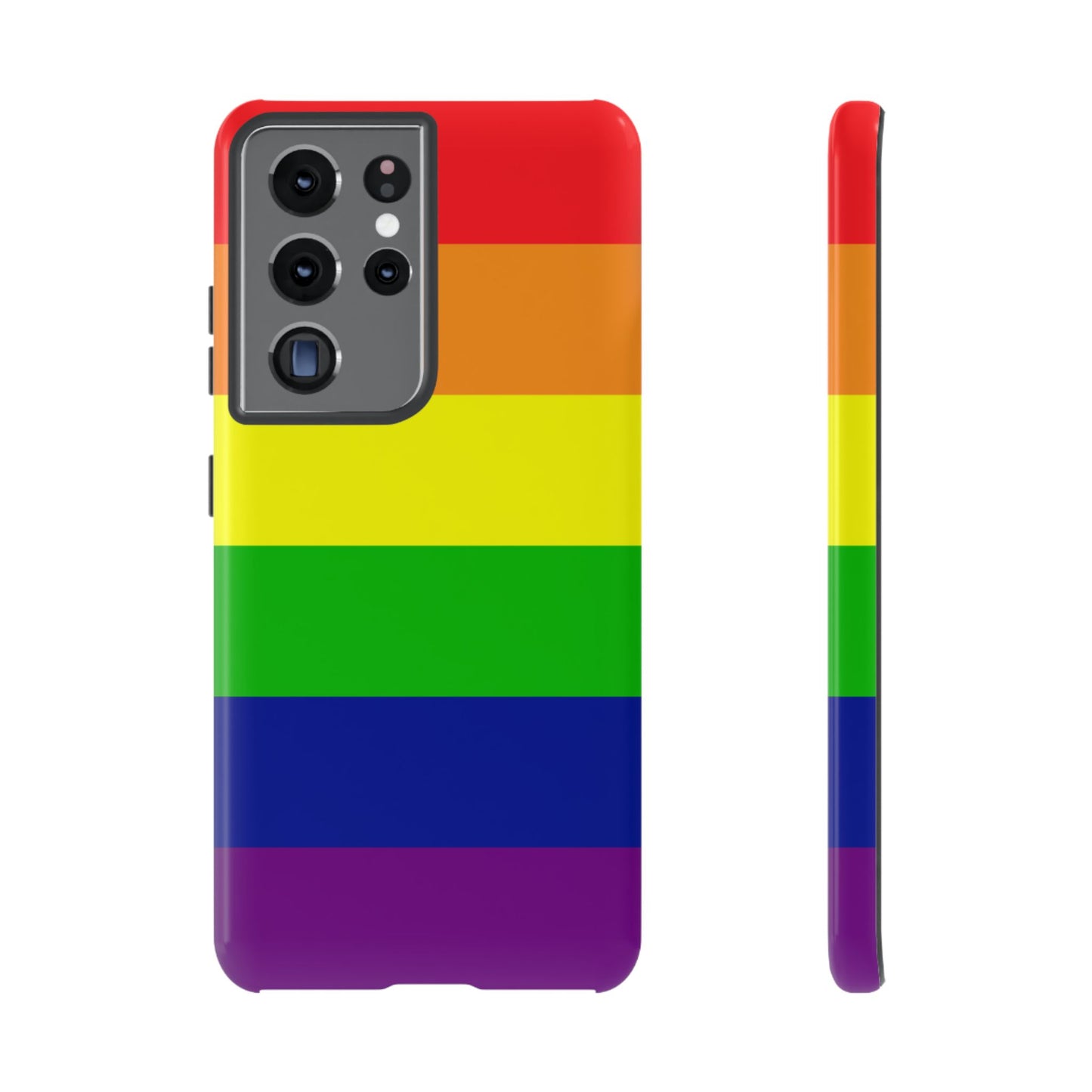 Rainbow Pride Samsung Phone Case – LGBTQ Flag Protective Cover for Galaxy S21 S22 S23 S24 S25