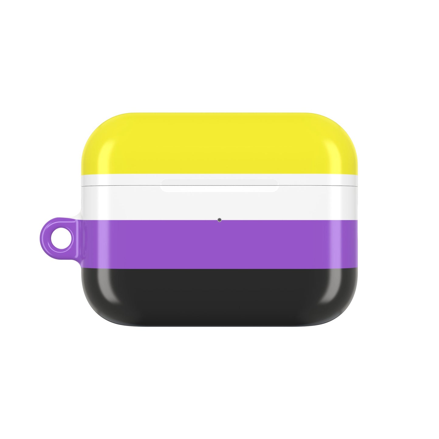 Nonbinary Pride Flag AirPods Case Cover | LGBTQ AirPods Case for AirPods Pro & Gen 1–4