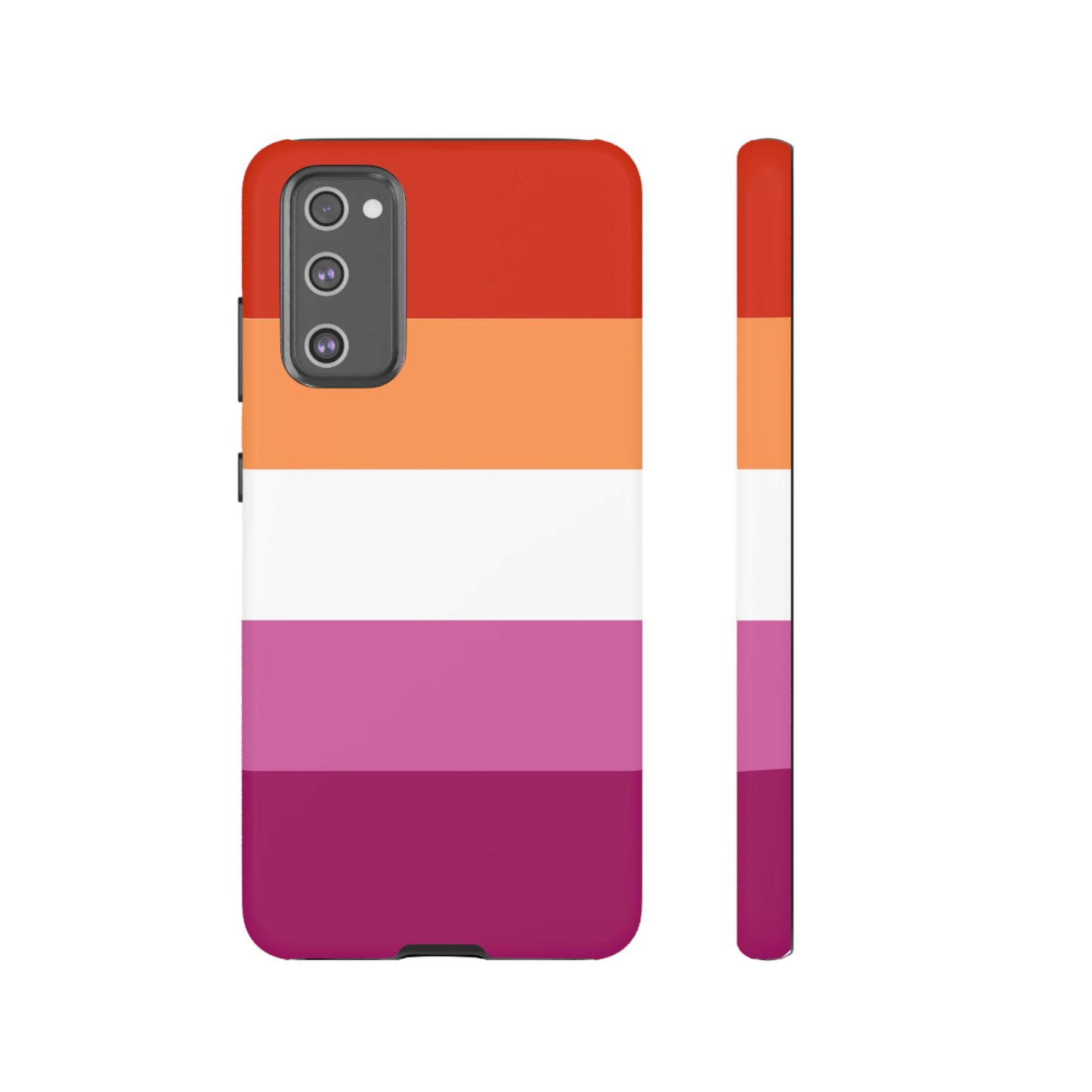 Lesbian Pride Samsung Phone Case – LGBTQ Flag Protective Cover for Galaxy S21 S22 S23 S24 S25