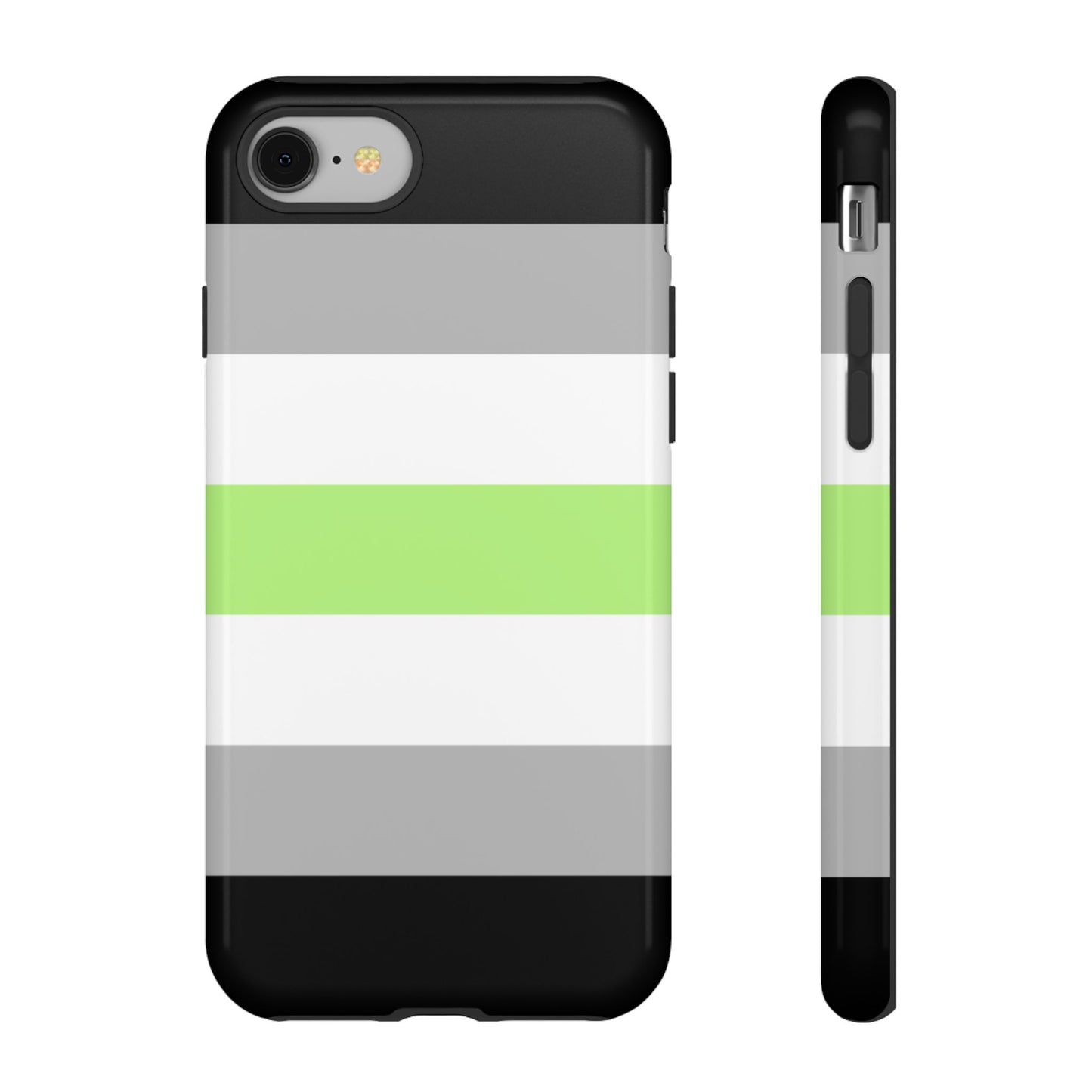 Agender Pride iPhone Case – LGBTQ Flag Protective Cover for iPhone 11 12 13 14 15 16 17