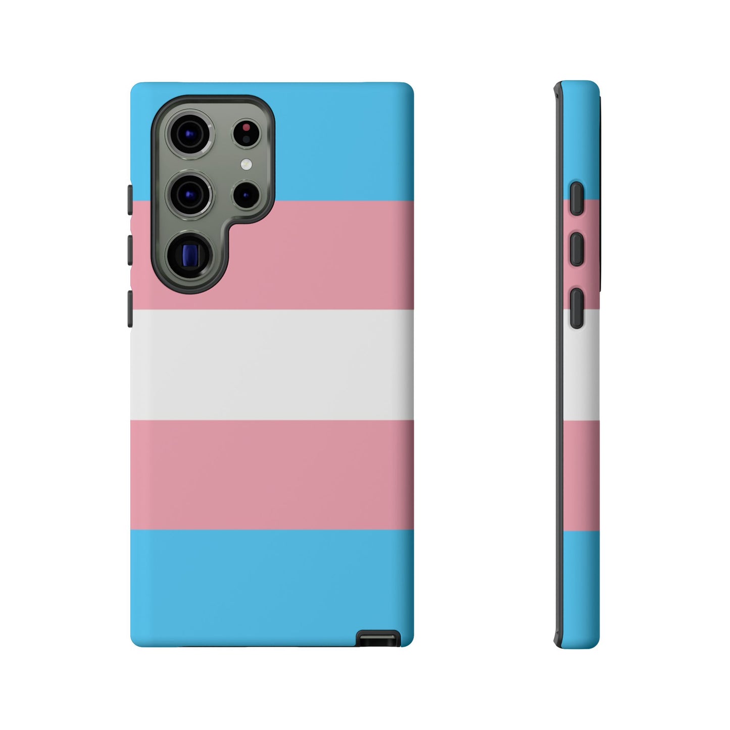 Transgender Pride Samsung Phone Case – LGBTQ Flag Protective Cover for Galaxy S21 S22 S23 S24 S25