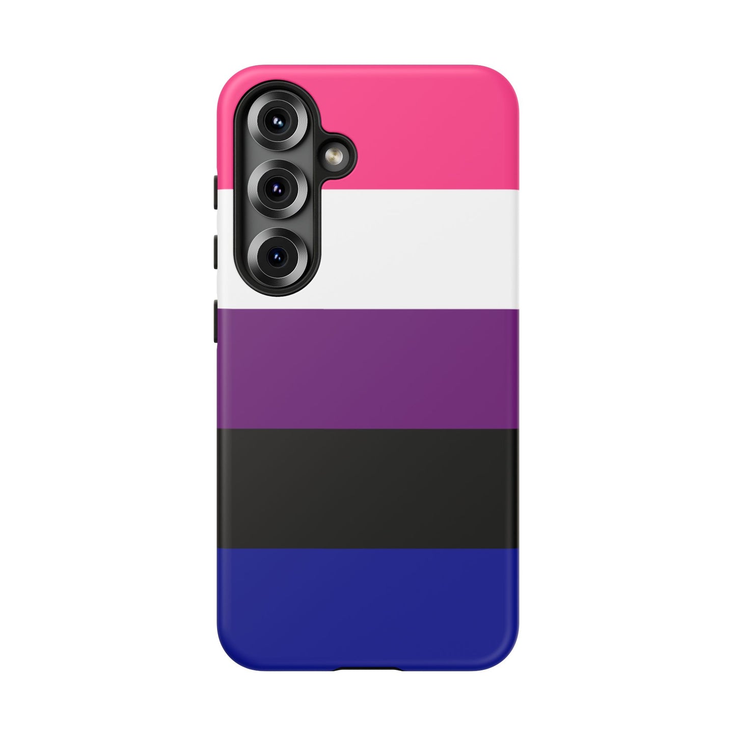Genderfluid Pride Samsung Phone Case – LGBTQ Flag Protective Cover for Galaxy S21 S22 S23 S24 S25
