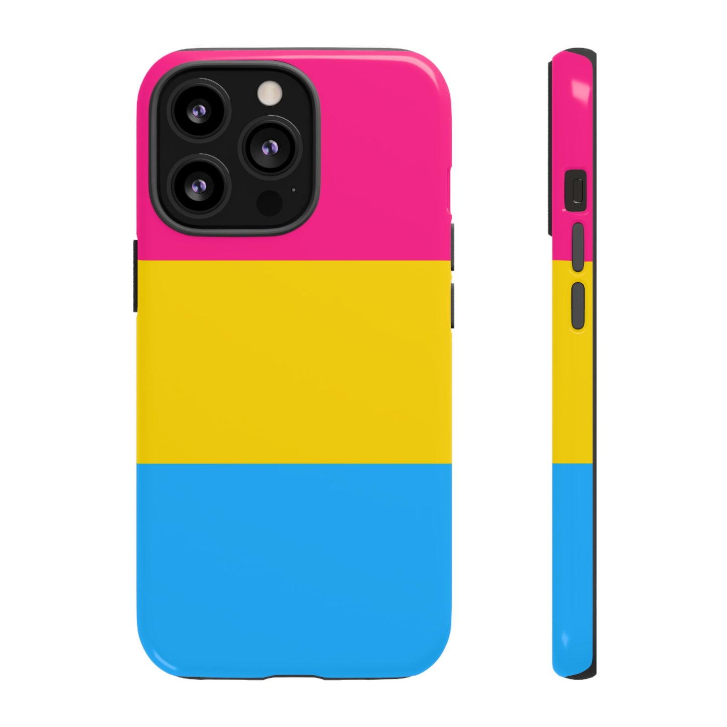 Pansexual Pride iPhone Case – LGBTQ Flag Protective Cover for iPhone 11 12 13 14 15 16 17