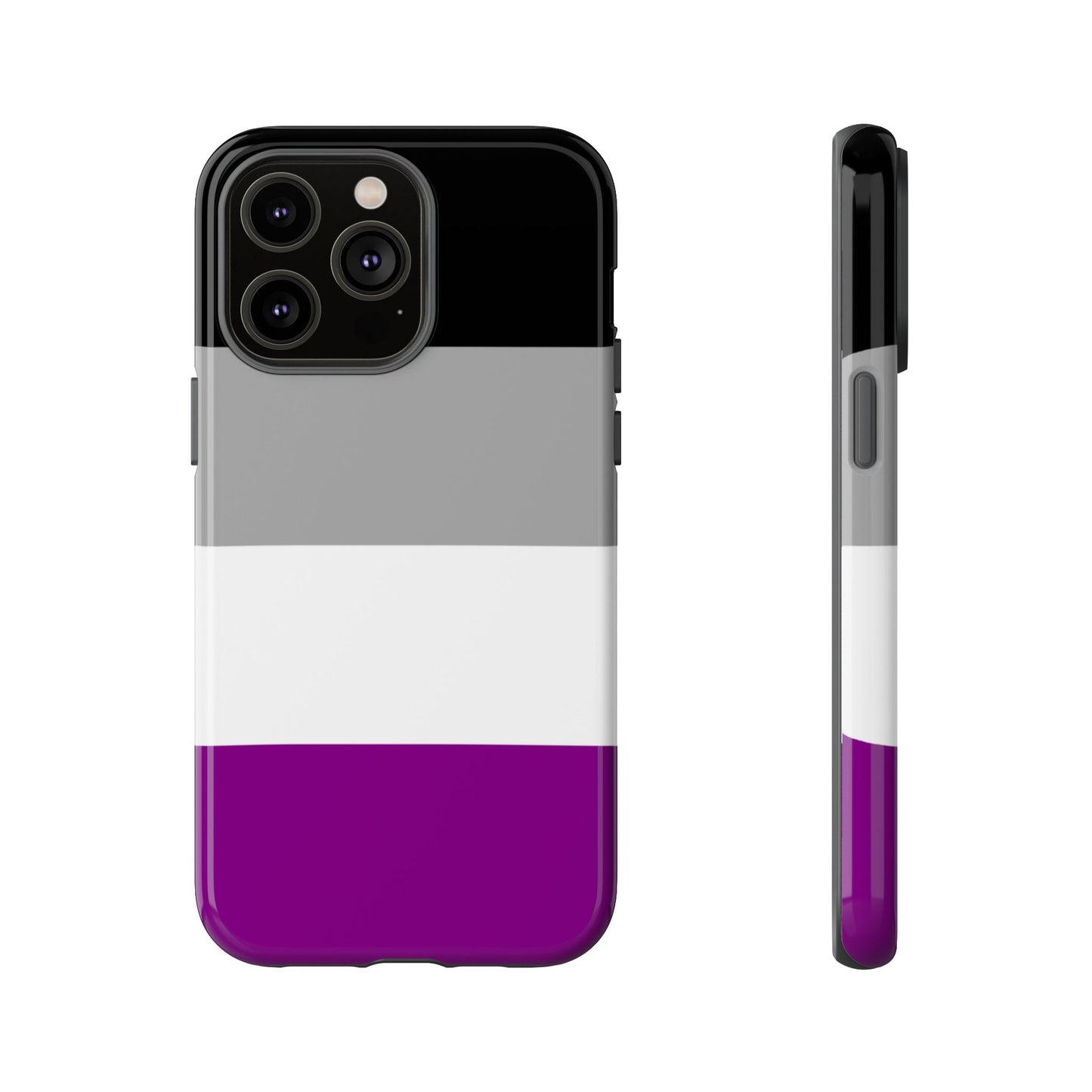 Asexual Pride iPhone Case – LGBTQ Flag Protective Cover for iPhone 11 12 13 14 15 16 17