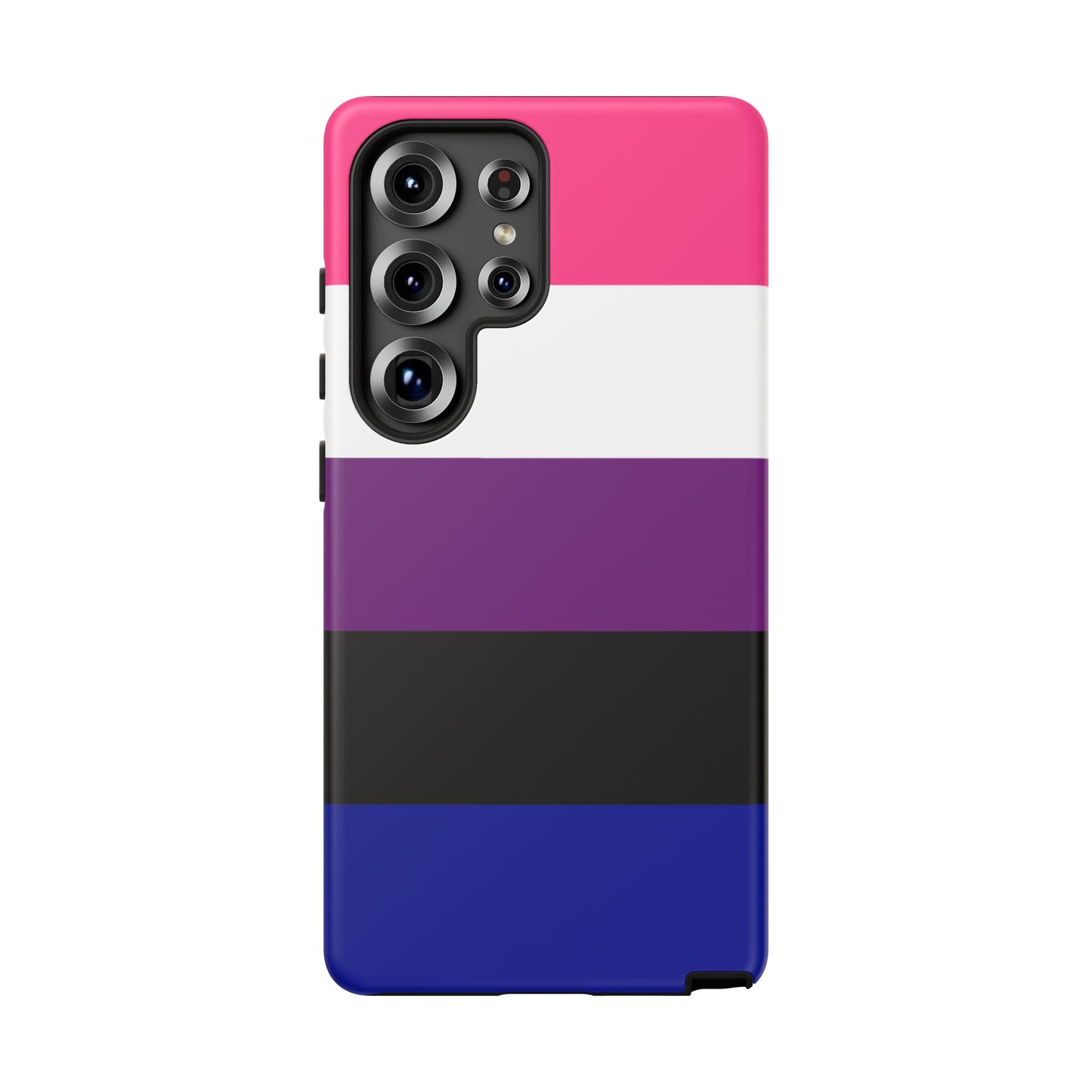 Genderfluid Pride Samsung Phone Case – LGBTQ Flag Protective Cover for Galaxy S21 S22 S23 S24 S25
