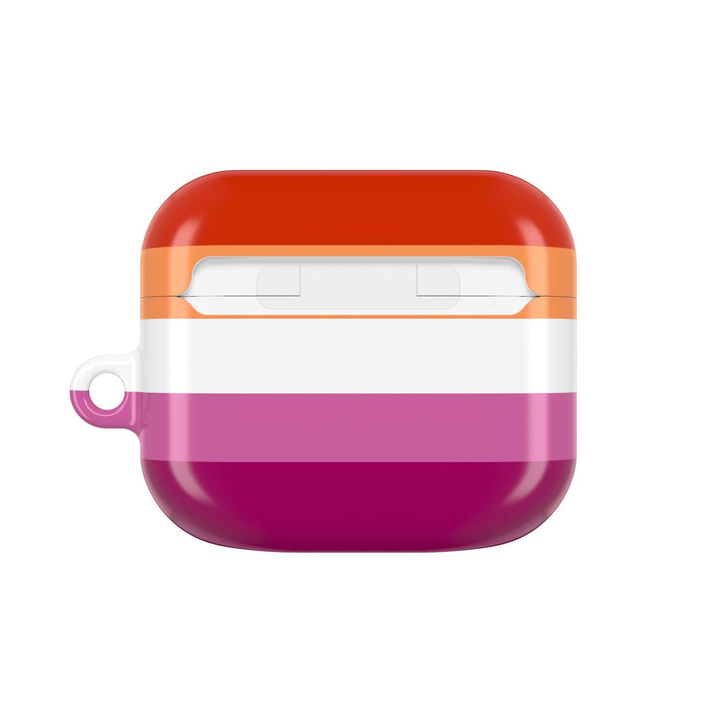 Lesbian Pride Flag AirPods Case Cover | LGBTQ AirPods Case for AirPods Pro & Gen 1–4