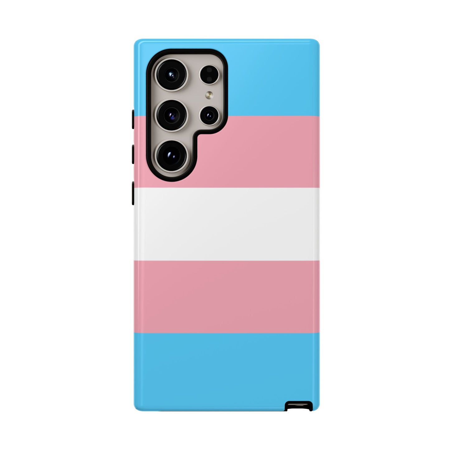 Transgender Pride Samsung Phone Case – LGBTQ Flag Protective Cover for Galaxy S21 S22 S23 S24 S25