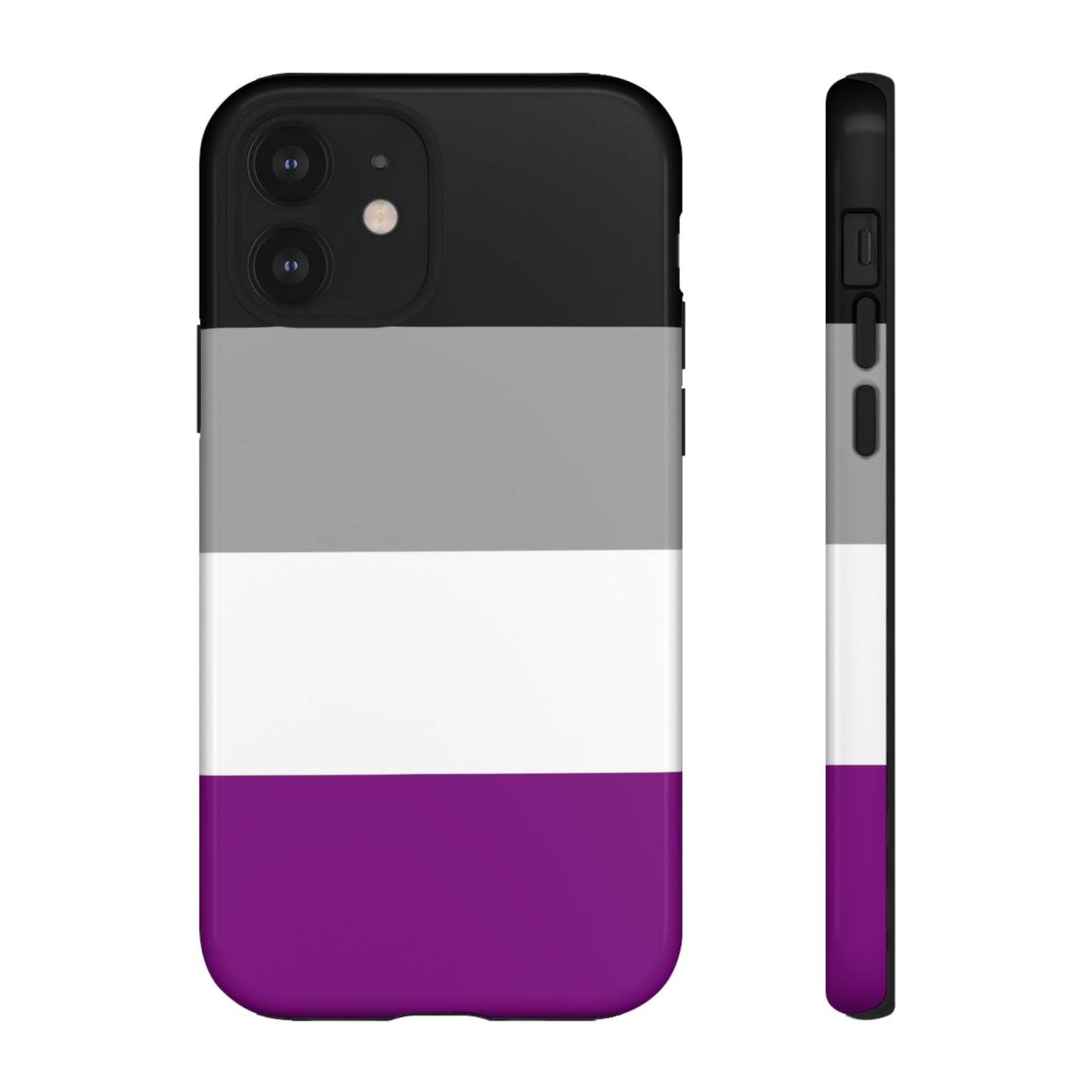 Asexual Pride iPhone Case – LGBTQ Flag Protective Cover for iPhone 11 12 13 14 15 16 17
