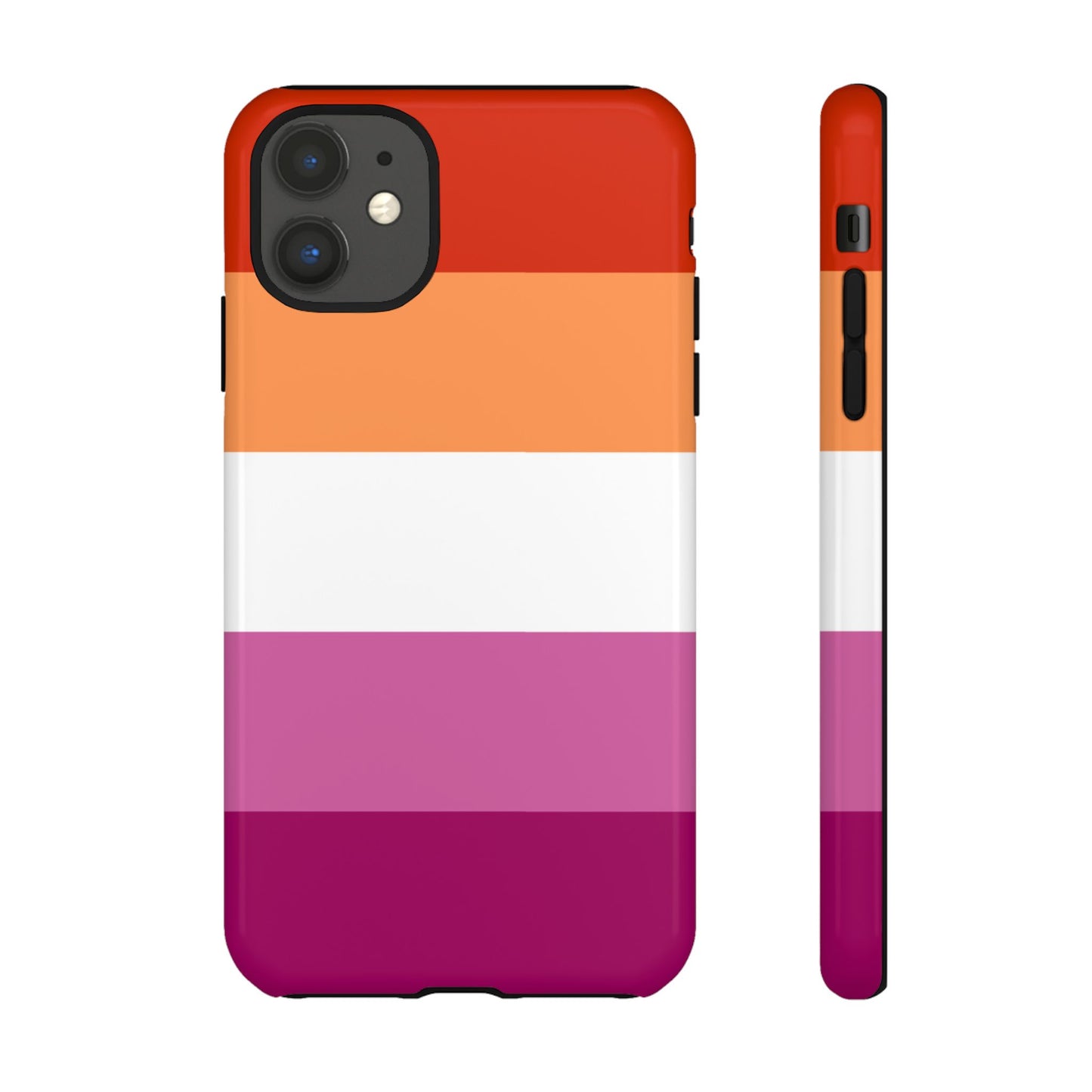 Lesbian Pride iPhone Case – LGBTQ Flag Protective Cover for iPhone 11 12 13 14 15 16 17