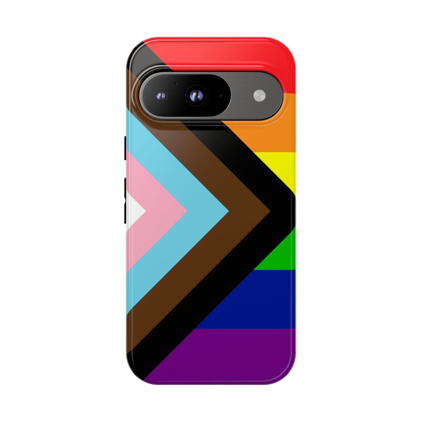 Progress Pride Google Pixel Phone Case – LGBTQ Protective Cover for Pixel 6 7 8 9