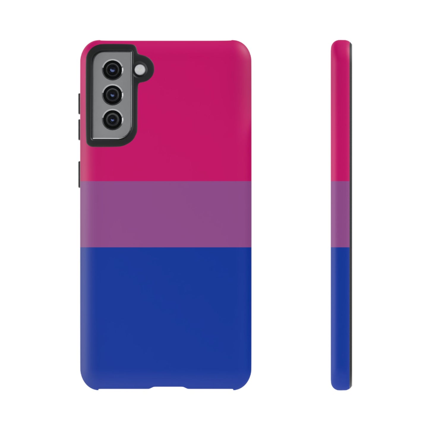 Bisexual Pride Samsung Phone Case – LGBTQ Flag Protective Cover for Galaxy S21 S22 S23 S24 S25
