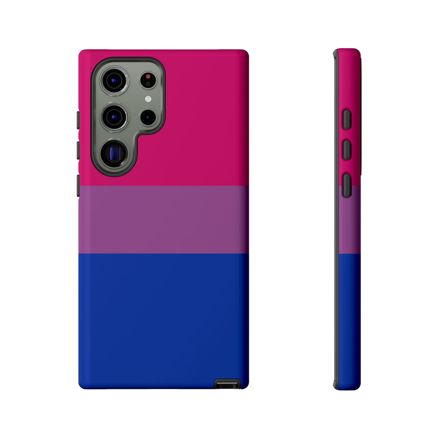 Bisexual Pride Samsung Phone Case – LGBTQ Flag Protective Cover for Galaxy S21 S22 S23 S24 S25