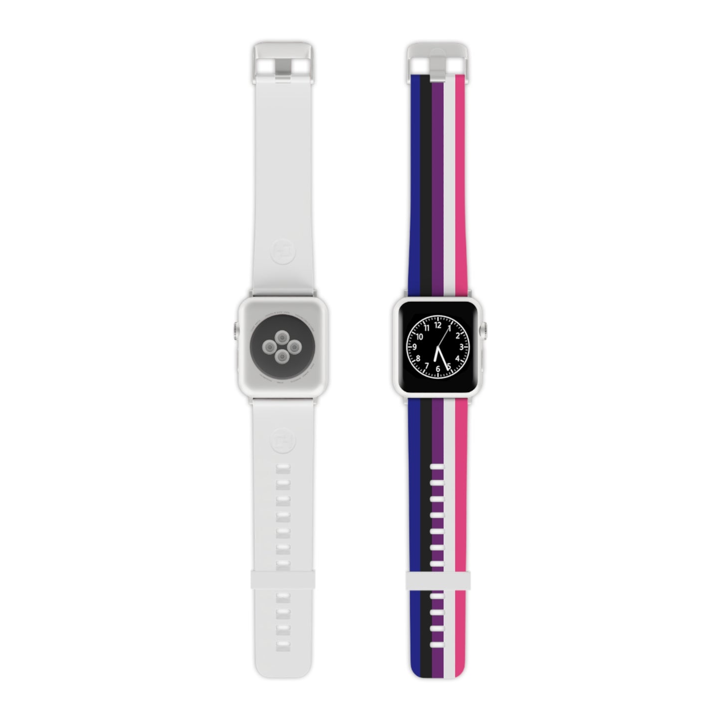 Genderfluid Pride Apple Watch Band – LGBTQ Silicone Strap