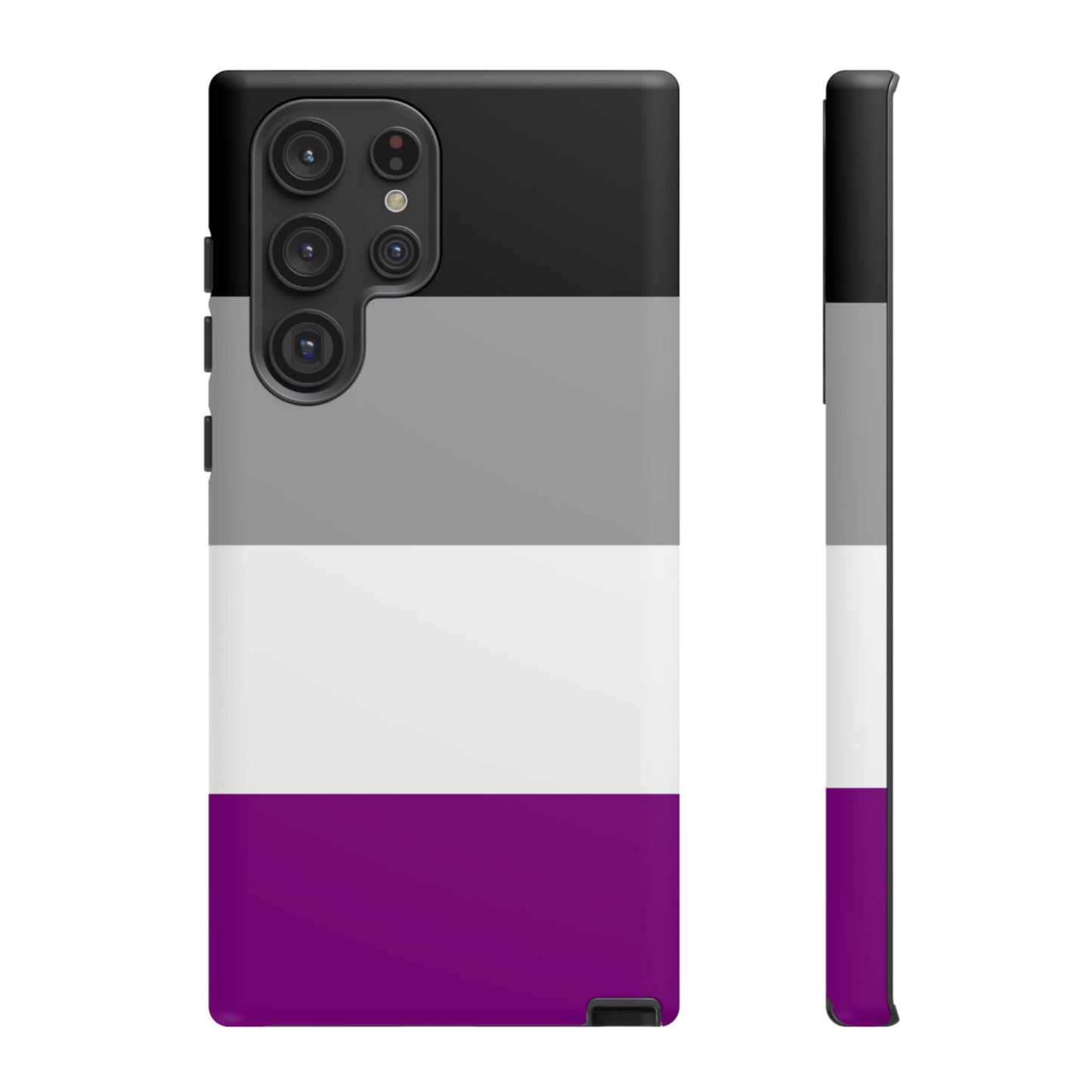 Asexual Pride Samsung Phone Case – LGBTQ Flag Protective Cover for Galaxy S21 S22 S23 S24 S25