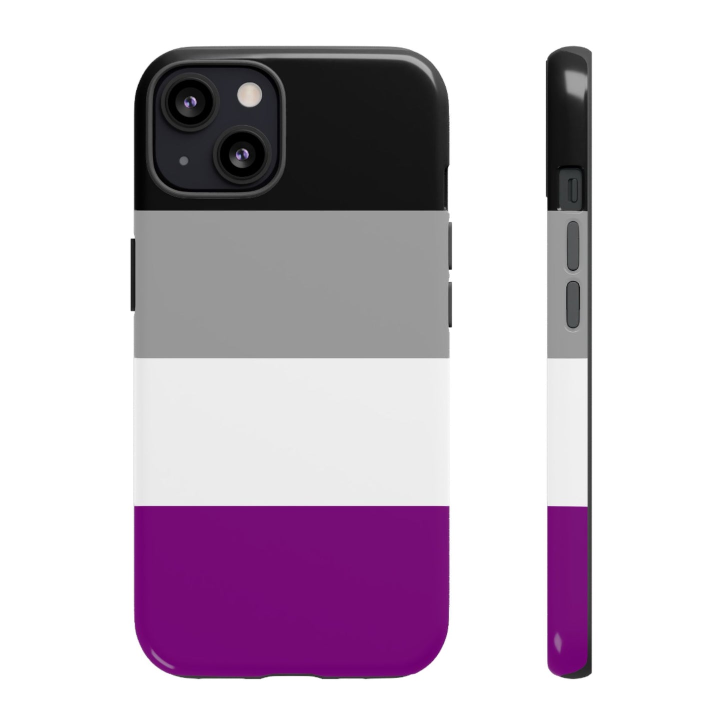 Asexual Pride iPhone Case – LGBTQ Flag Protective Cover for iPhone 11 12 13 14 15 16 17
