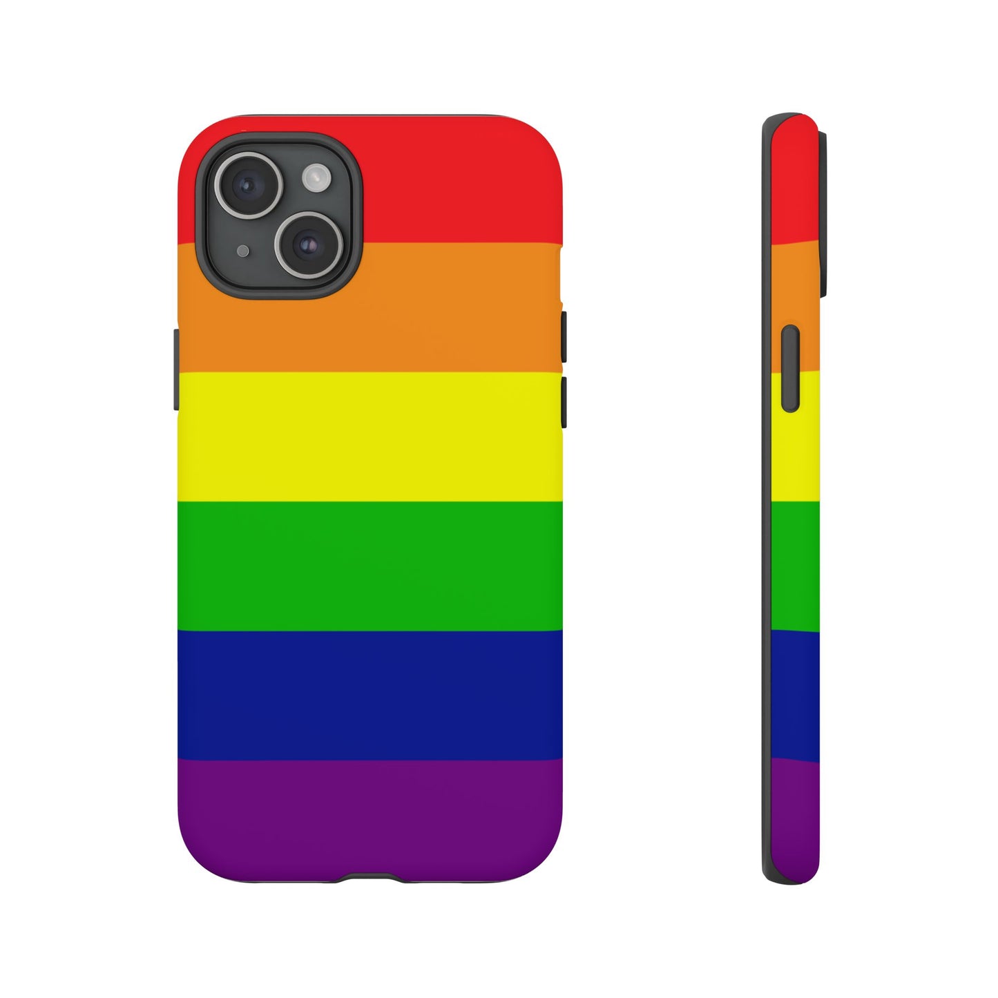 Rainbow Pride iPhone Case – LGBTQ Flag Protective Cover for iPhone 11 12 13 14 15 16 17