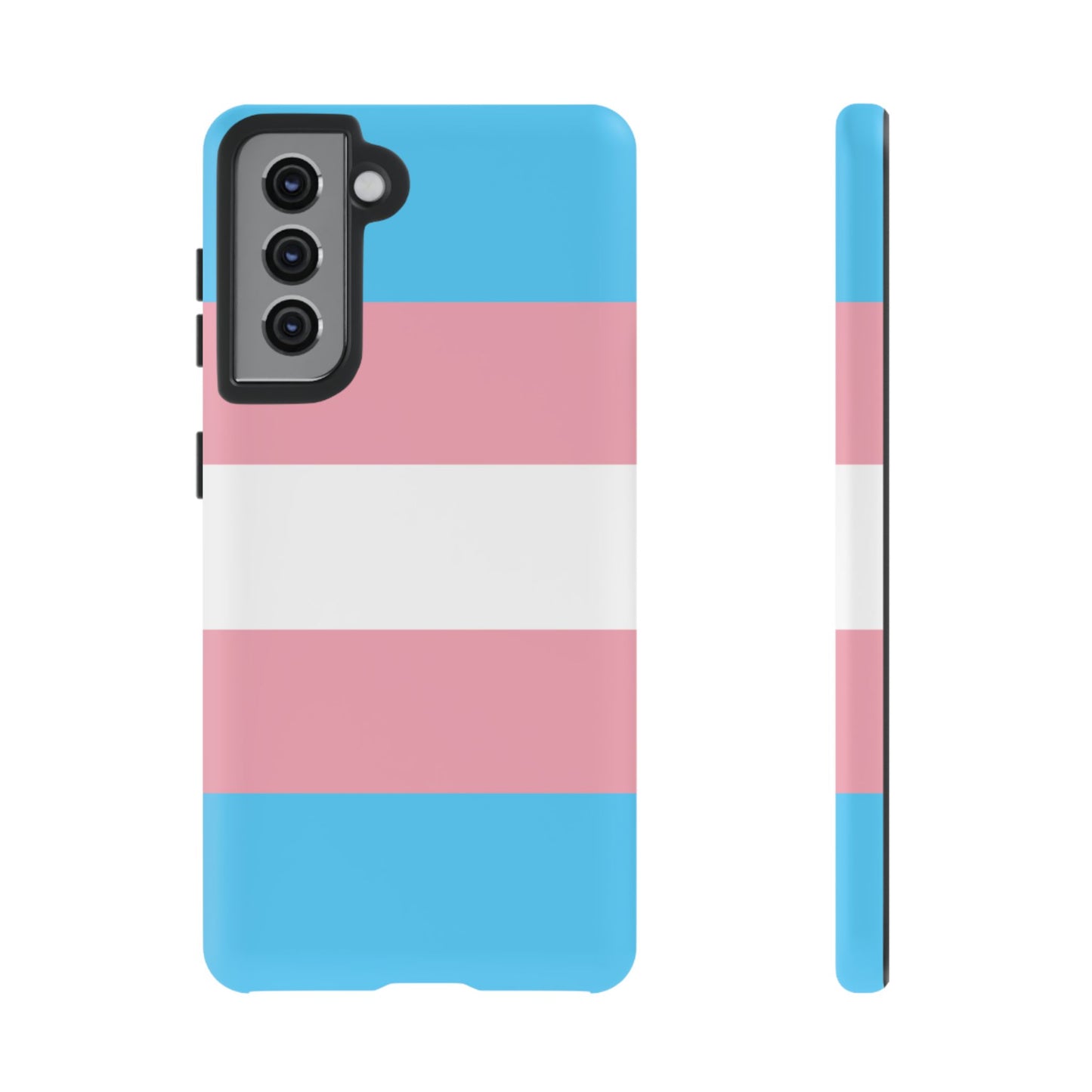 Transgender Pride Samsung Phone Case – LGBTQ Flag Protective Cover for Galaxy S21 S22 S23 S24 S25