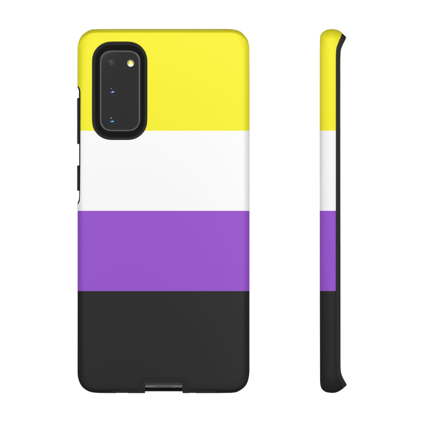 Nonbinary Pride Samsung Phone Case – LGBTQ Flag Protective Cover for Galaxy S21 S22 S23 S24 S25
