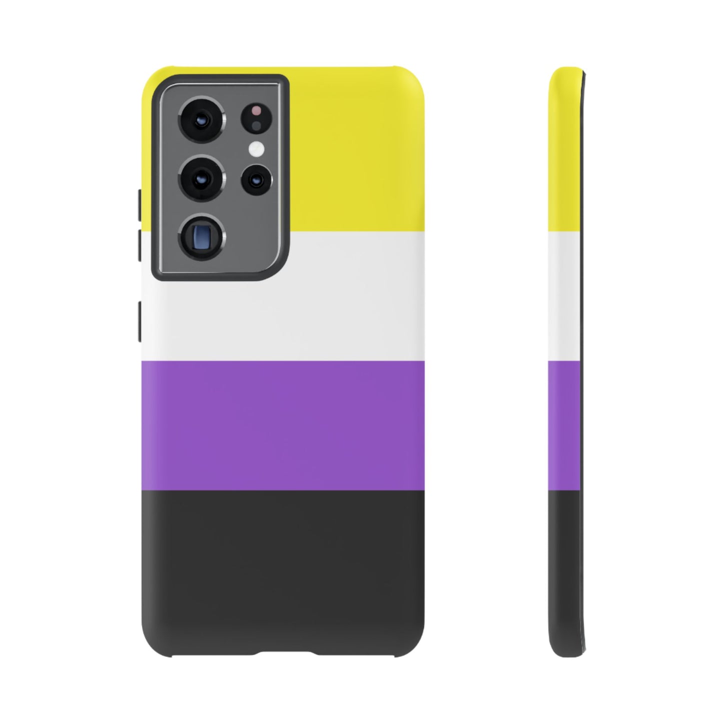 Nonbinary Pride Samsung Phone Case – LGBTQ Flag Protective Cover for Galaxy S21 S22 S23 S24 S25