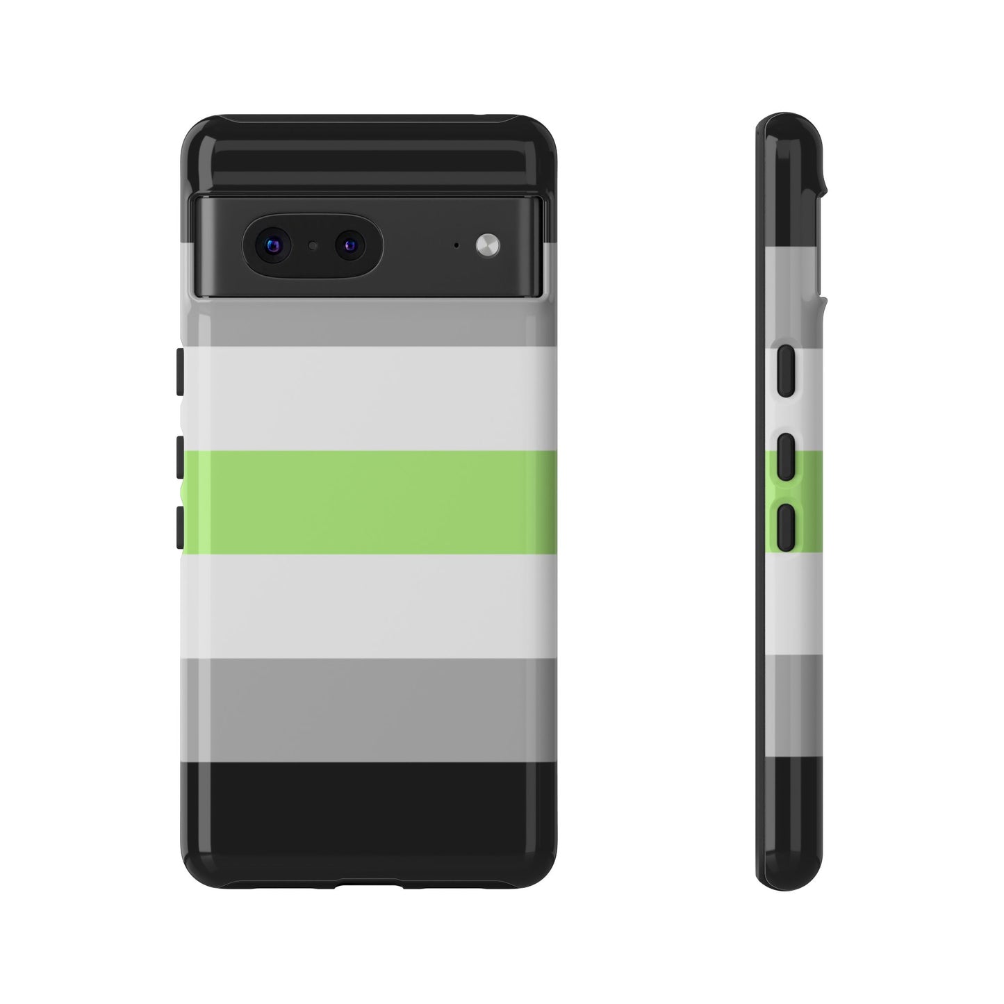 Agender Pride Google Pixel Phone Case – LGBTQ Protective Cover for Pixel 6 7 8 9