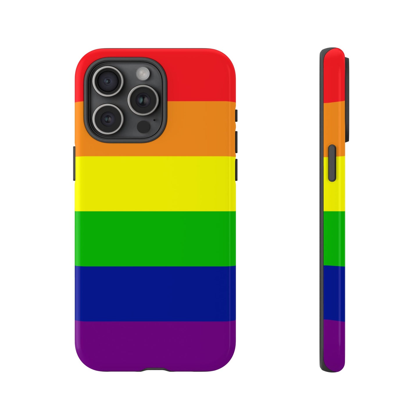 Rainbow Pride iPhone Case – LGBTQ Flag Protective Cover for iPhone 11 12 13 14 15 16 17