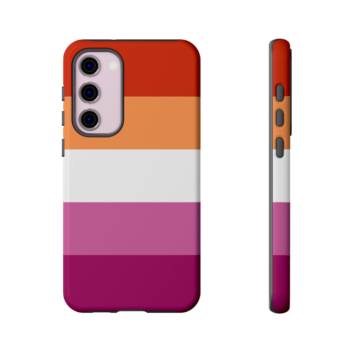 Lesbian Pride Samsung Phone Case – LGBTQ Flag Protective Cover for Galaxy S21 S22 S23 S24 S25