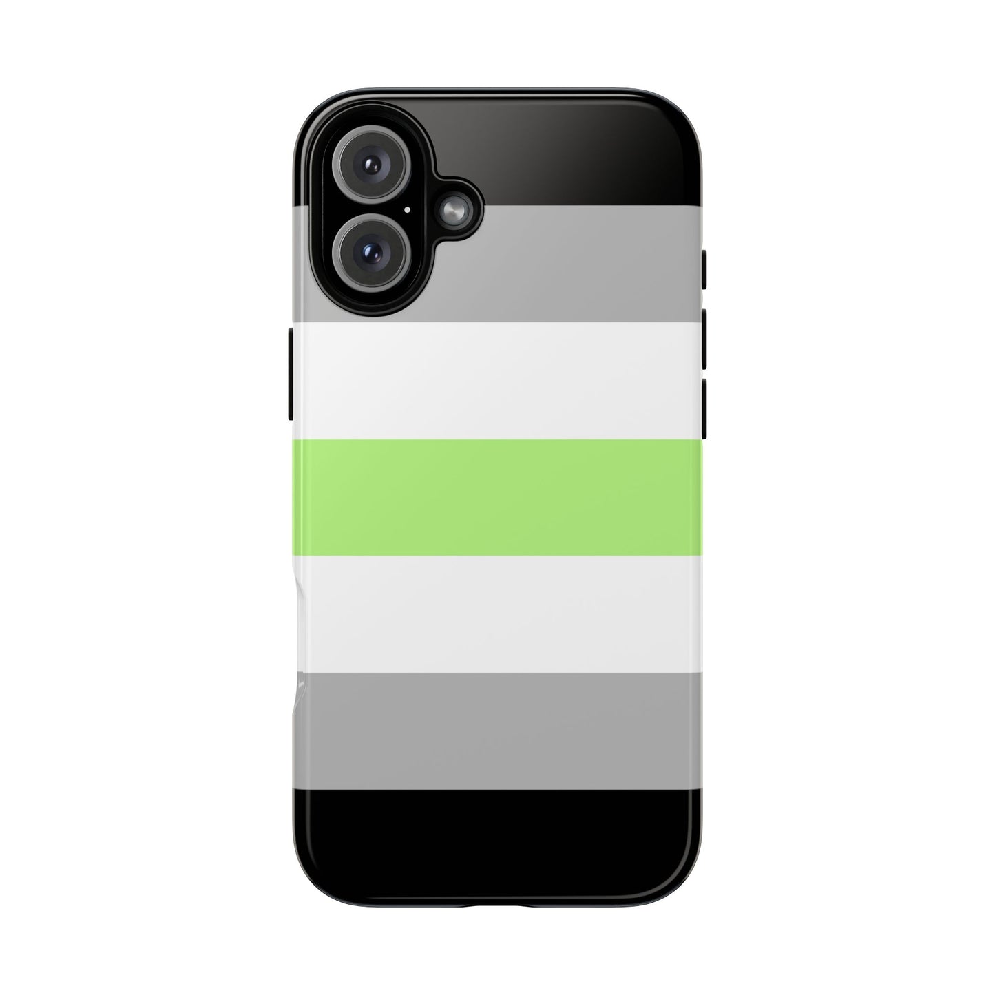 Agender Pride iPhone Case – LGBTQ Flag Protective Cover for iPhone 11 12 13 14 15 16 17