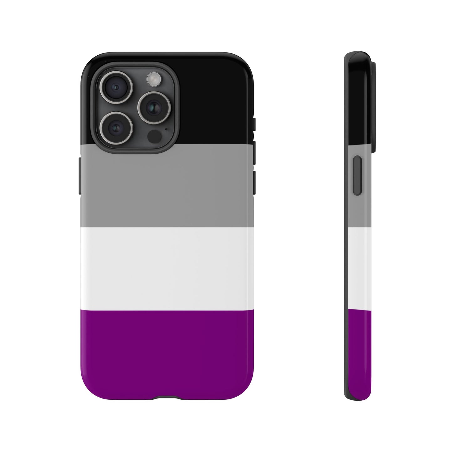 Asexual Pride iPhone Case – LGBTQ Flag Protective Cover for iPhone 11 12 13 14 15 16 17