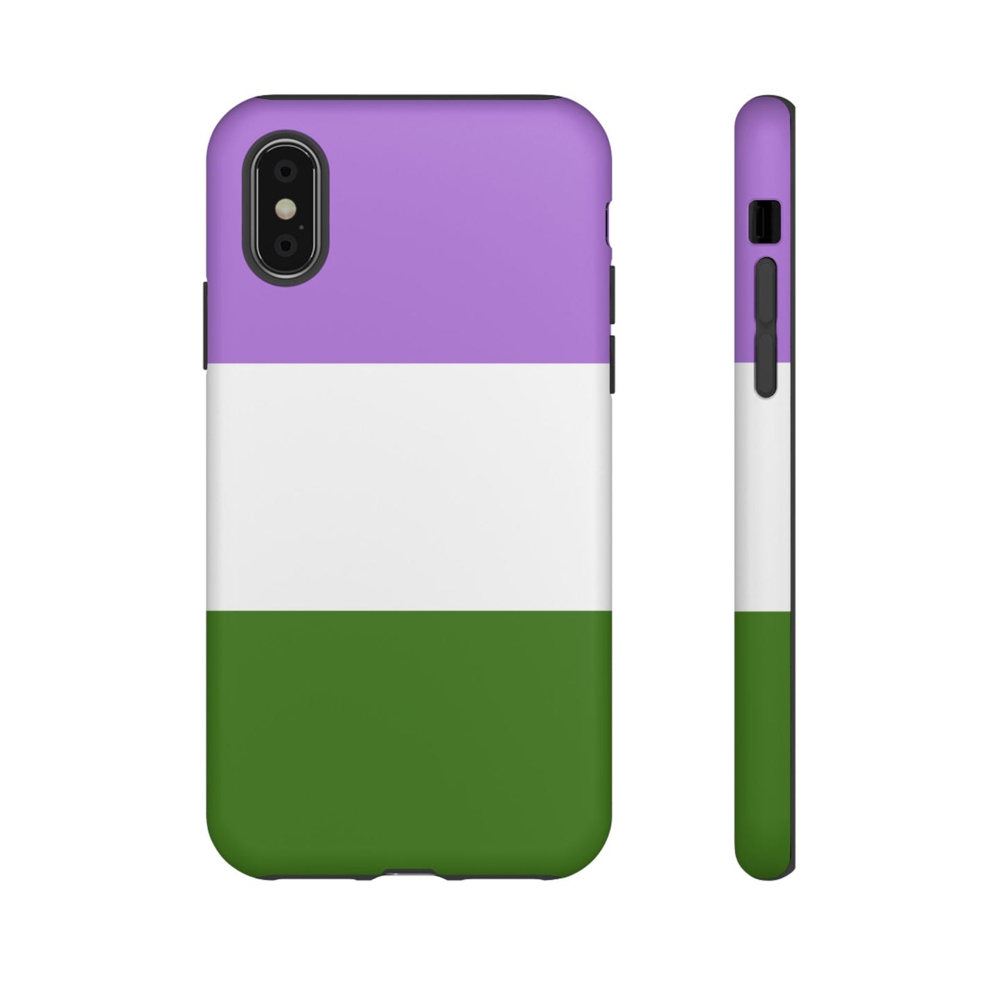 Genderqueer Pride iPhone Case – LGBTQ Flag Protective Cover for iPhone 11 12 13 14 15 16 17
