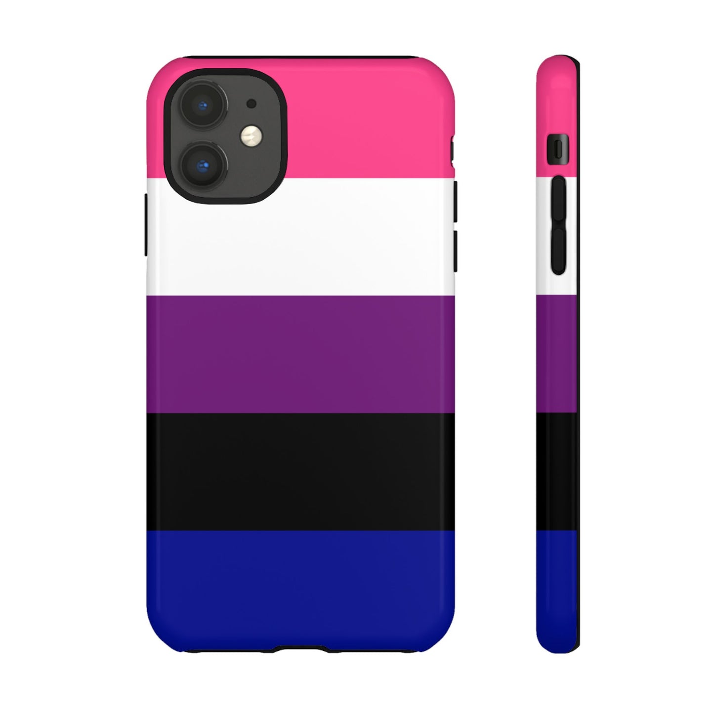 Genderfluid Pride iPhone Case – LGBTQ Flag Protective Cover for iPhone 11 12 13 14 15 16 17