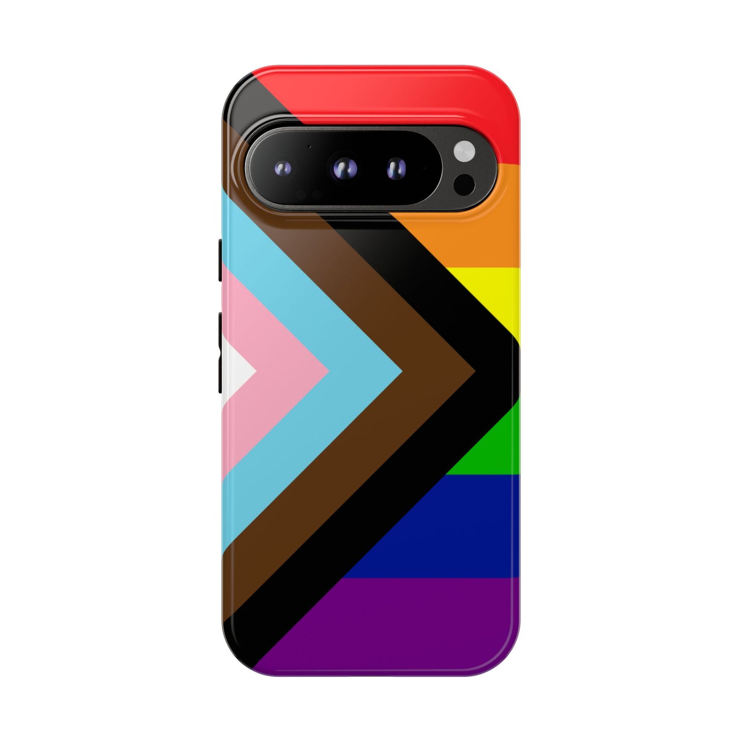 Progress Pride Google Pixel Phone Case – LGBTQ Protective Cover for Pixel 6 7 8 9