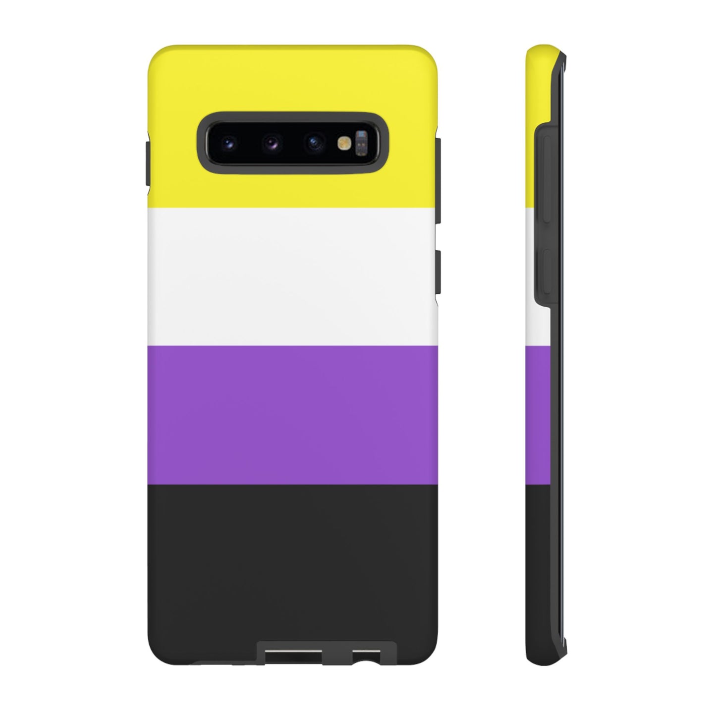 Nonbinary Pride Samsung Phone Case – LGBTQ Flag Protective Cover for Galaxy S21 S22 S23 S24 S25