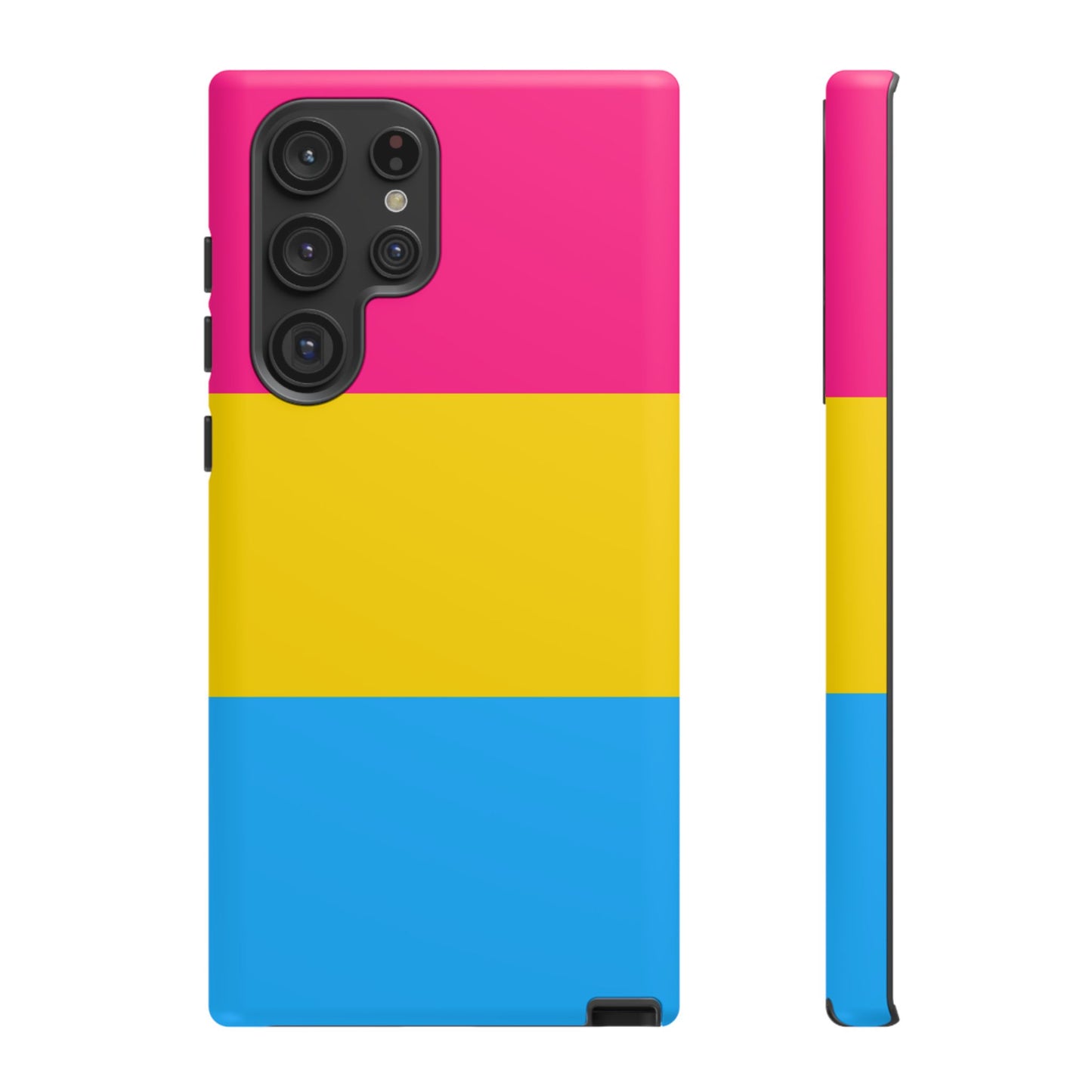 Pansexual Pride Samsung Phone Case – LGBTQ Flag Protective Cover for Galaxy S21 S22 S23 S24 S25