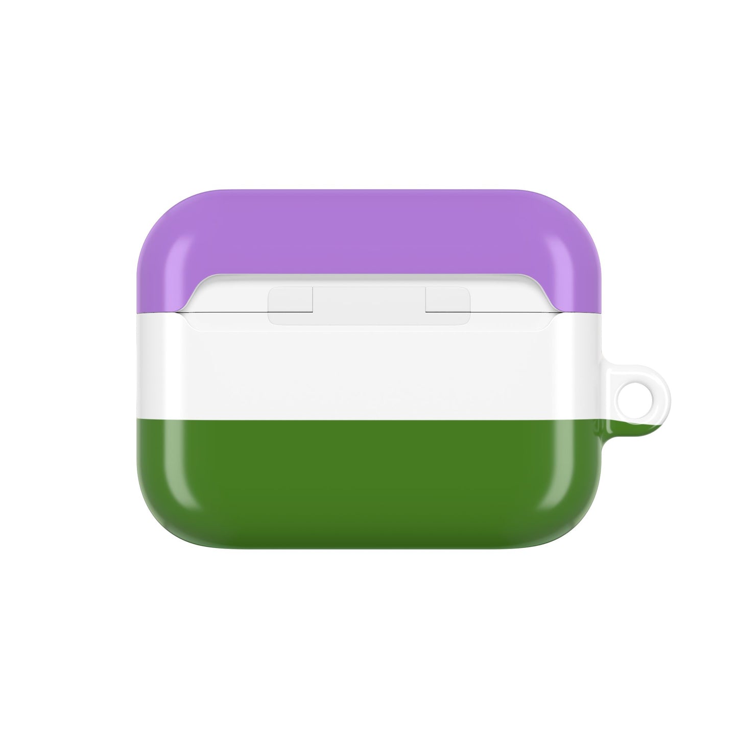 Genderqueer Pride Flag AirPods Case Cover | LGBTQ AirPods Case for AirPods Pro & Gen 1–4