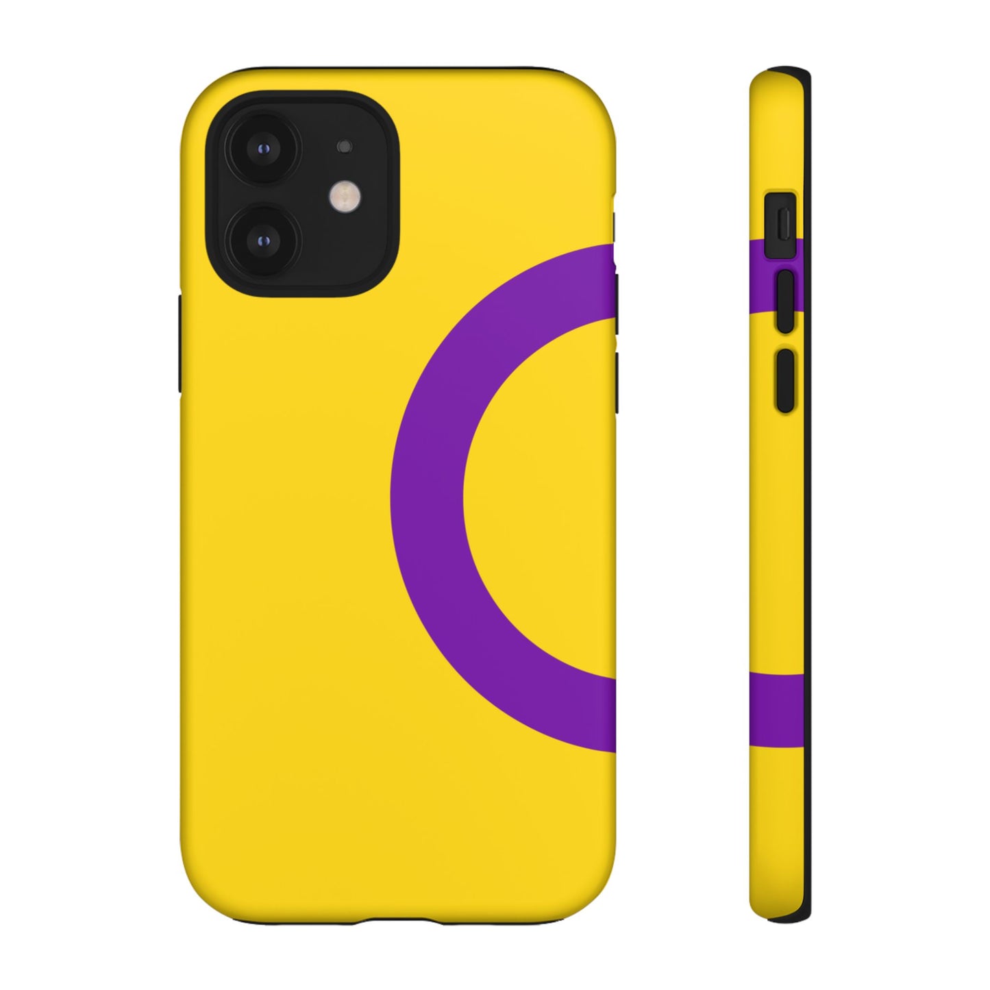 Intersex Pride iPhone Case – LGBTQ Flag Protective Cover for iPhone 11 12 13 14 15 16 17
