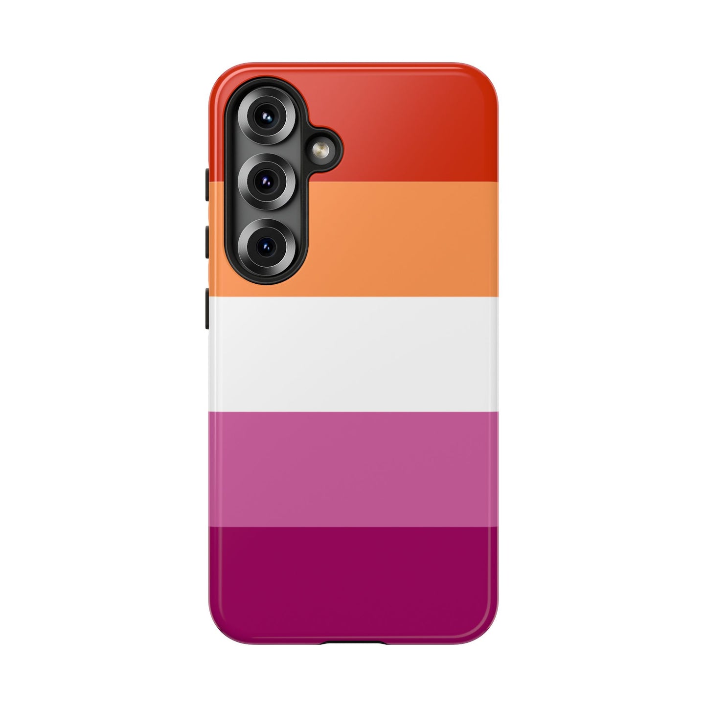 Lesbian Pride Samsung Phone Case – LGBTQ Flag Protective Cover for Galaxy S21 S22 S23 S24 S25