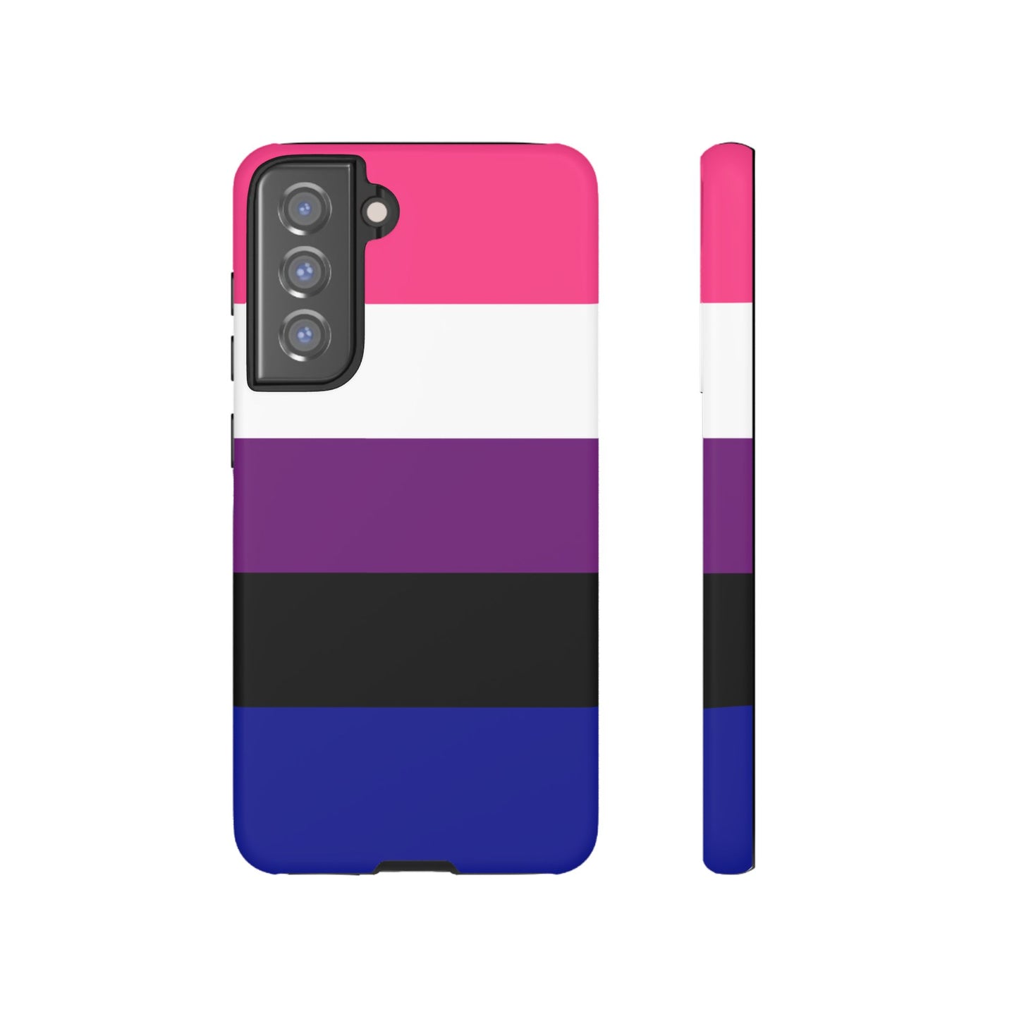 Genderfluid Pride Samsung Phone Case – LGBTQ Flag Protective Cover for Galaxy S21 S22 S23 S24 S25